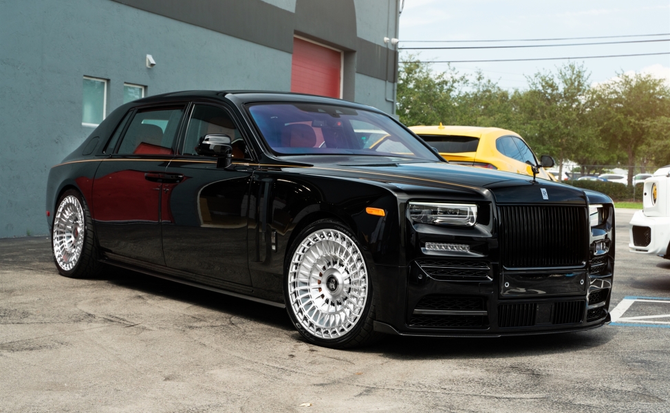 Rolls-Royce Phantom EWB with Mansory Widebody Kit