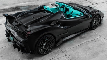 Mansory 488 Spider | Nero Opaco | on AL13 S020 | Gloss Black