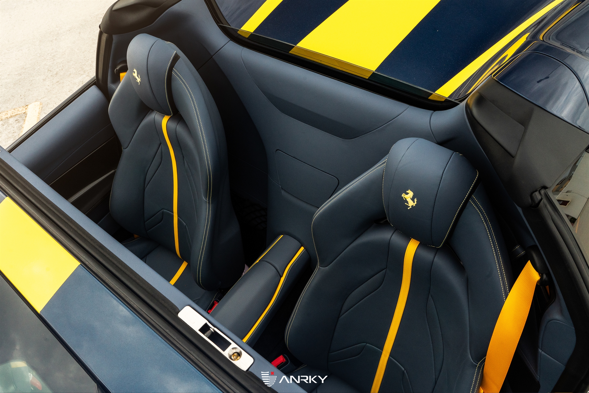 NOVITEC 812 GTS | TDF Blu | on ANRKY AN35 | Polished Gold