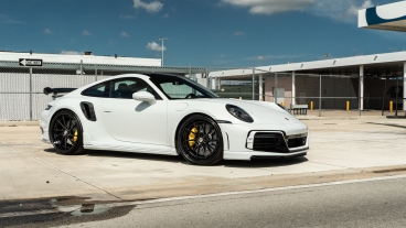 ANRKY AN33 Satin black center | Porsche 992 Turbo S