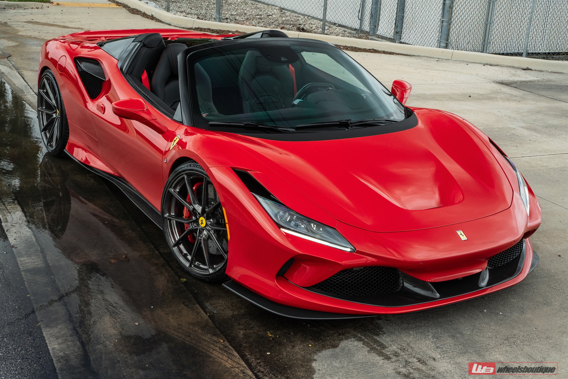 Novitec F8 Spider | Rosso Corsa | on ANRKY AN12 | Polished Smoke