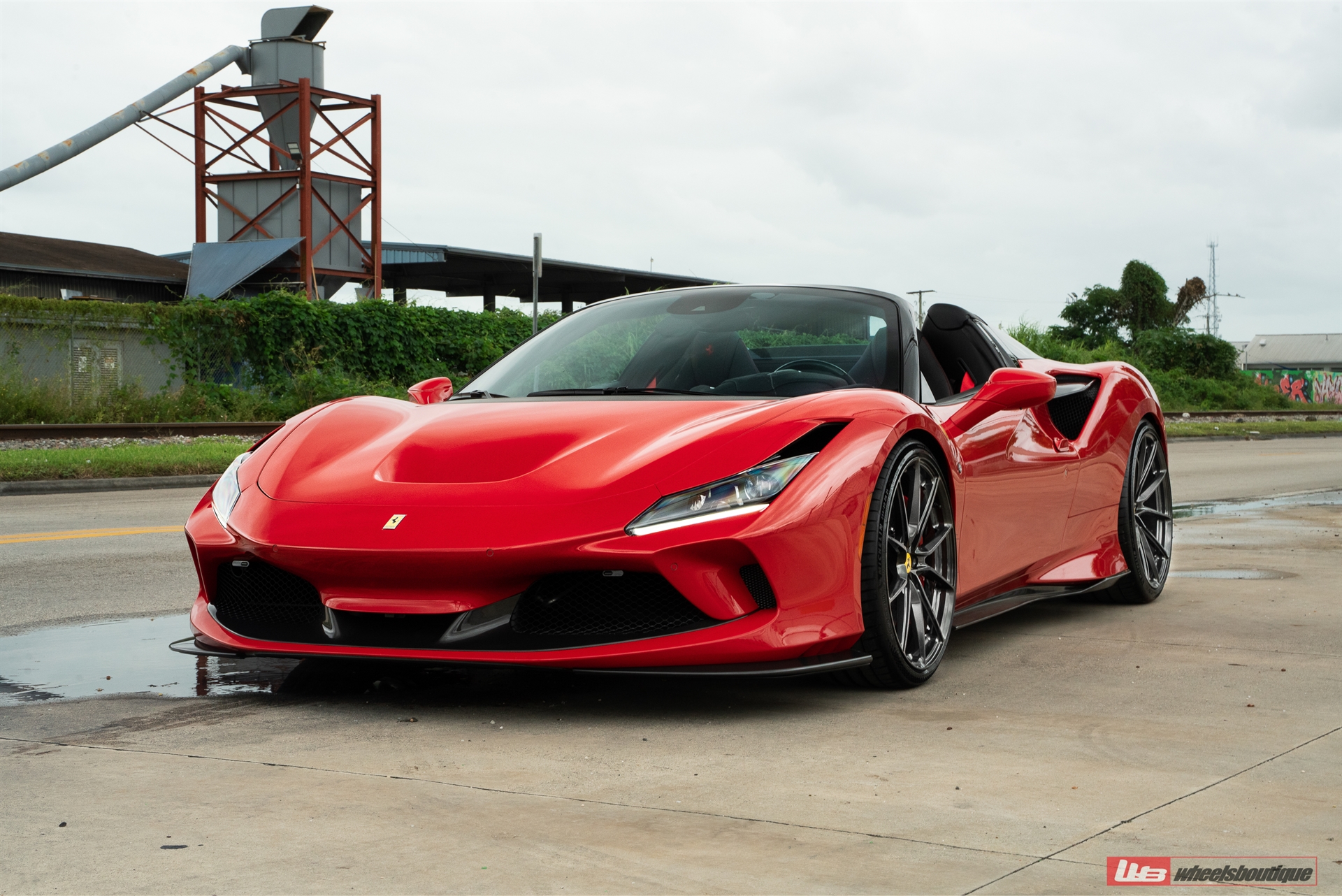 Novitec F8 Spider | Rosso Corsa | on ANRKY AN12 | Polished Smoke