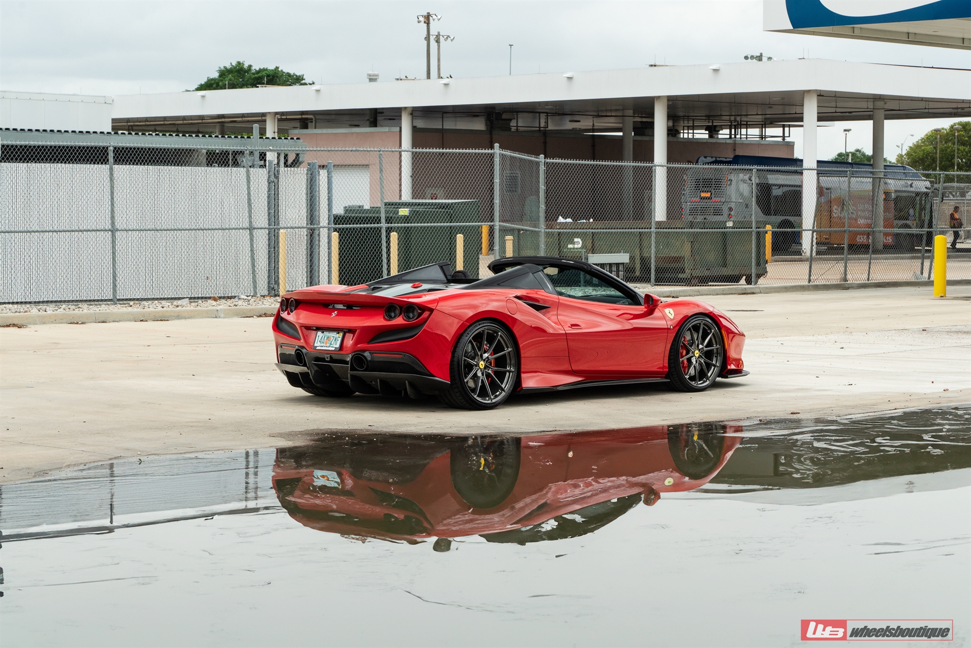 Novitec F8 Spider | Rosso Corsa | on ANRKY AN12 | Polished Smoke