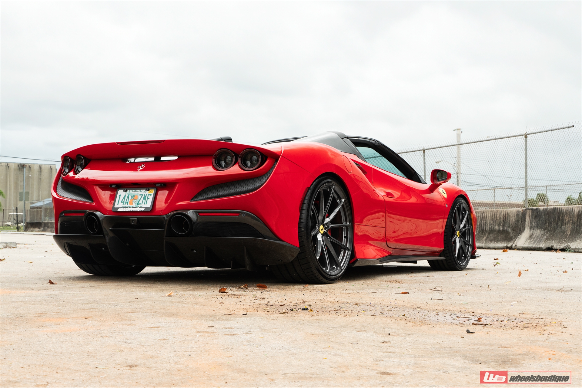 Novitec F8 Spider | Rosso Corsa | on ANRKY AN12 | Polished Smoke