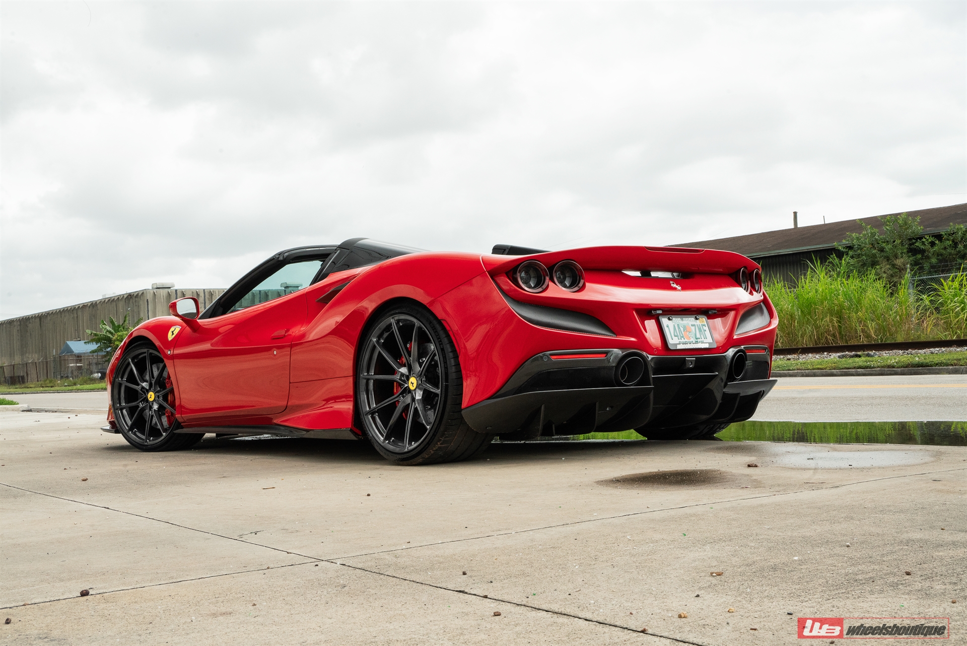 Novitec F8 Spider | Rosso Corsa | on ANRKY AN12 | Polished Smoke