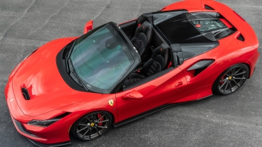 Novitec F8 Spider | Rosso Corsa | on ANRKY AN12 | Polished Smoke