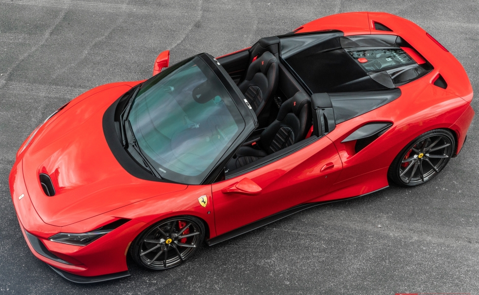 Novitec F8 Spider | Rosso Corsa | on ANRKY AN12 | Polished Smoke