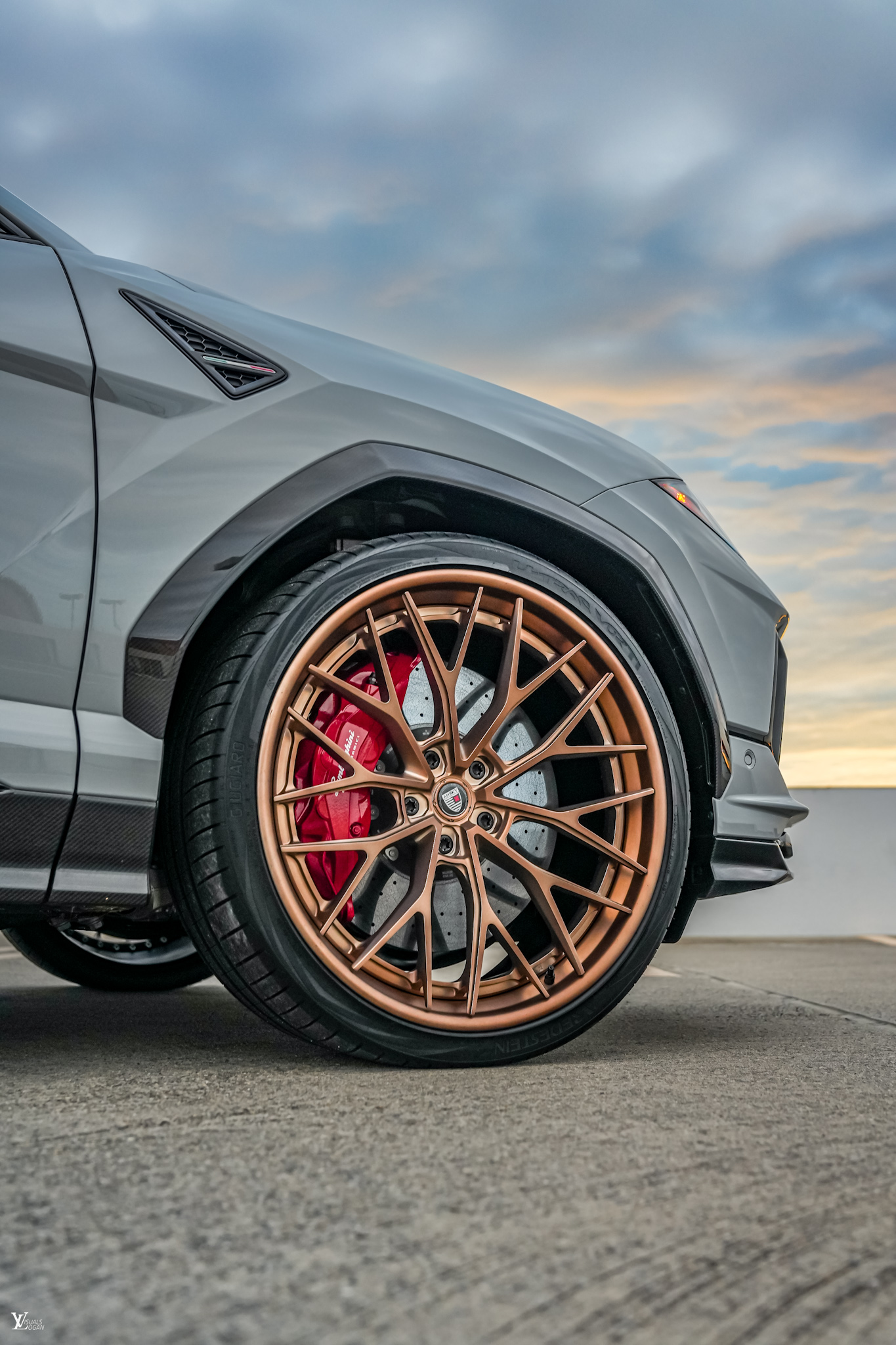 Lamborghini Urus Performante | | on ANRKY AN30 | Frozen Polished Bronze