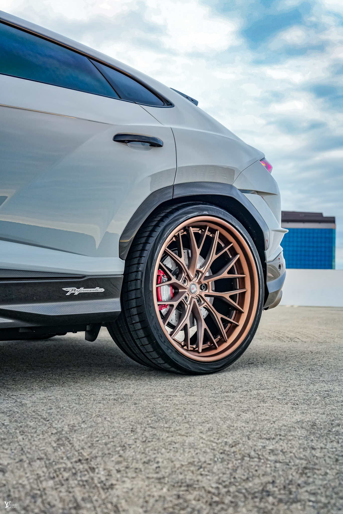 Lamborghini Urus Performante | | on ANRKY AN30 | Frozen Polished Bronze