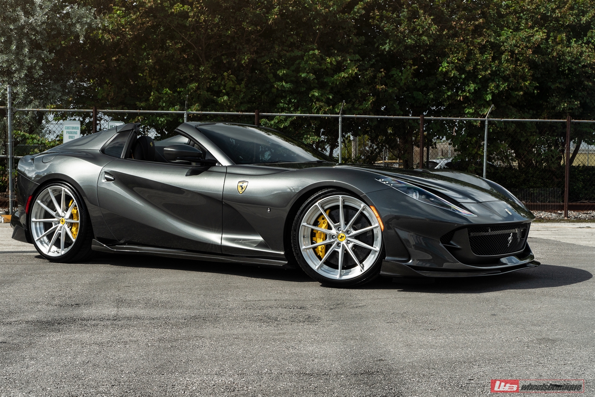 1016 Industries 812 GTS | Grigio Silverstone | on ANRKY AN28 | Brushed Clear
