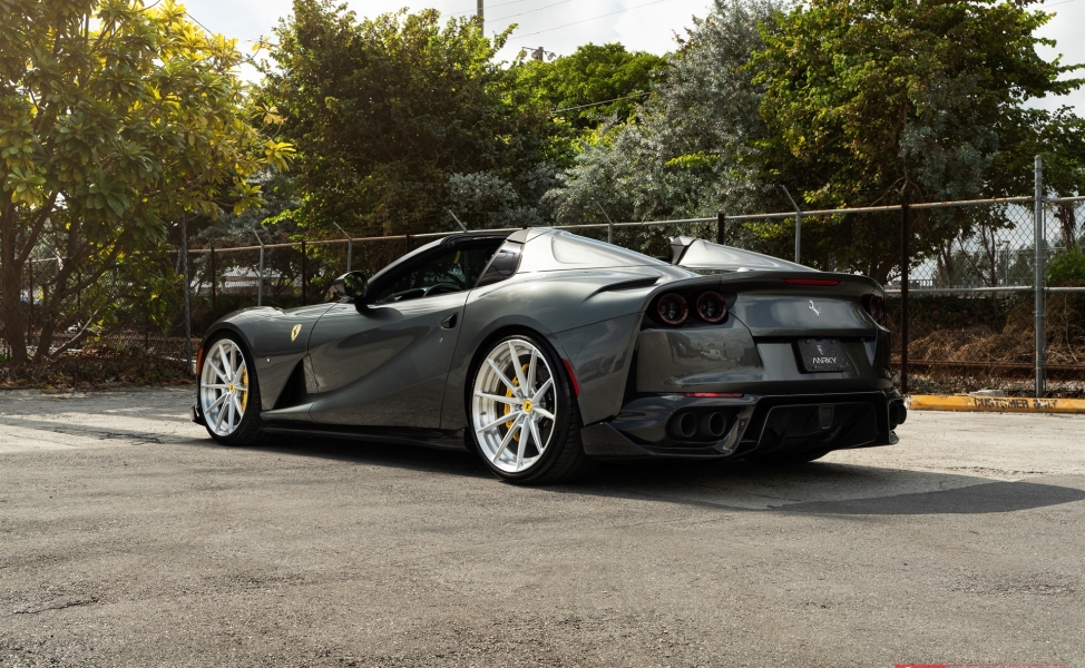 1016 Industries 812 GTS | Grigio Silverstone | on ANRKY AN28 | Brushed Clear