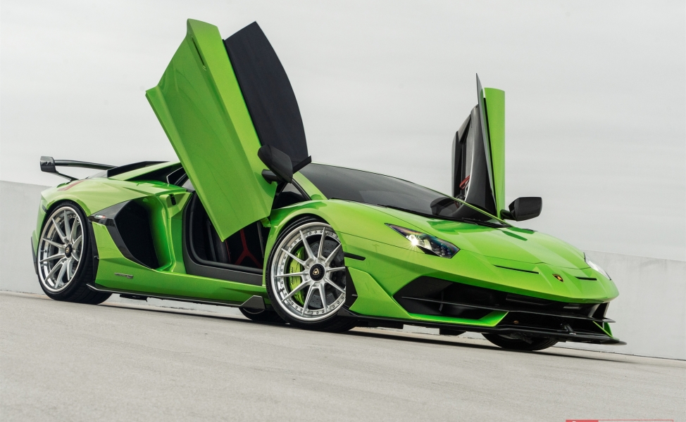 Lamborghini Aventador SVJ | | on ANRKY AN38 | Brushed Clear