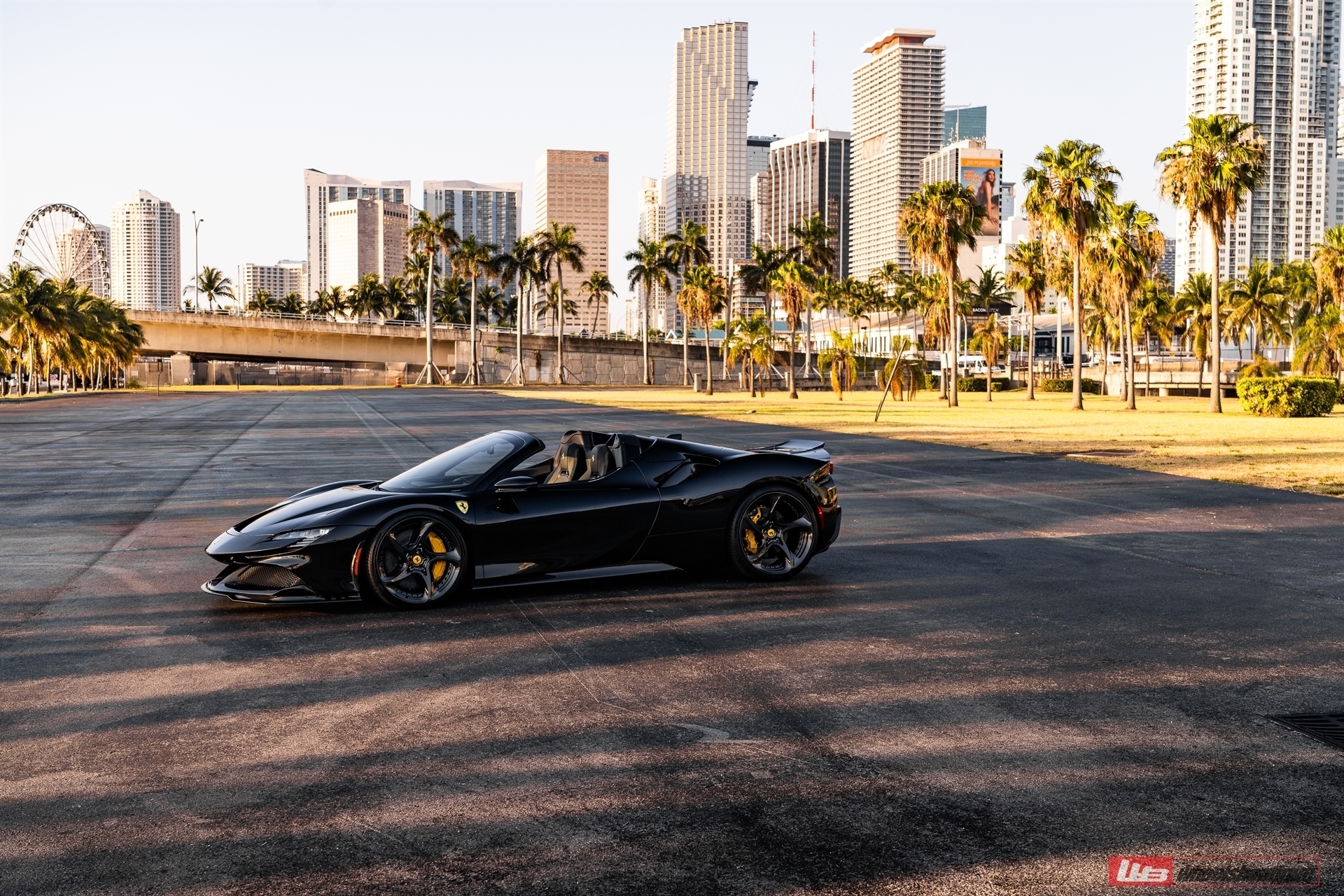 Ferrari SF90 Spider | Nero | on ANRKY XR-205 | Mirror Polished Smoke