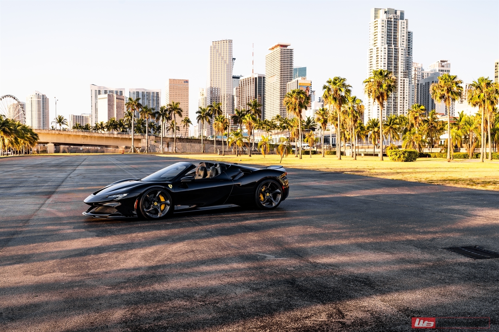 Ferrari SF90 Spider | Nero | on ANRKY XR-205 | Mirror Polished Smoke