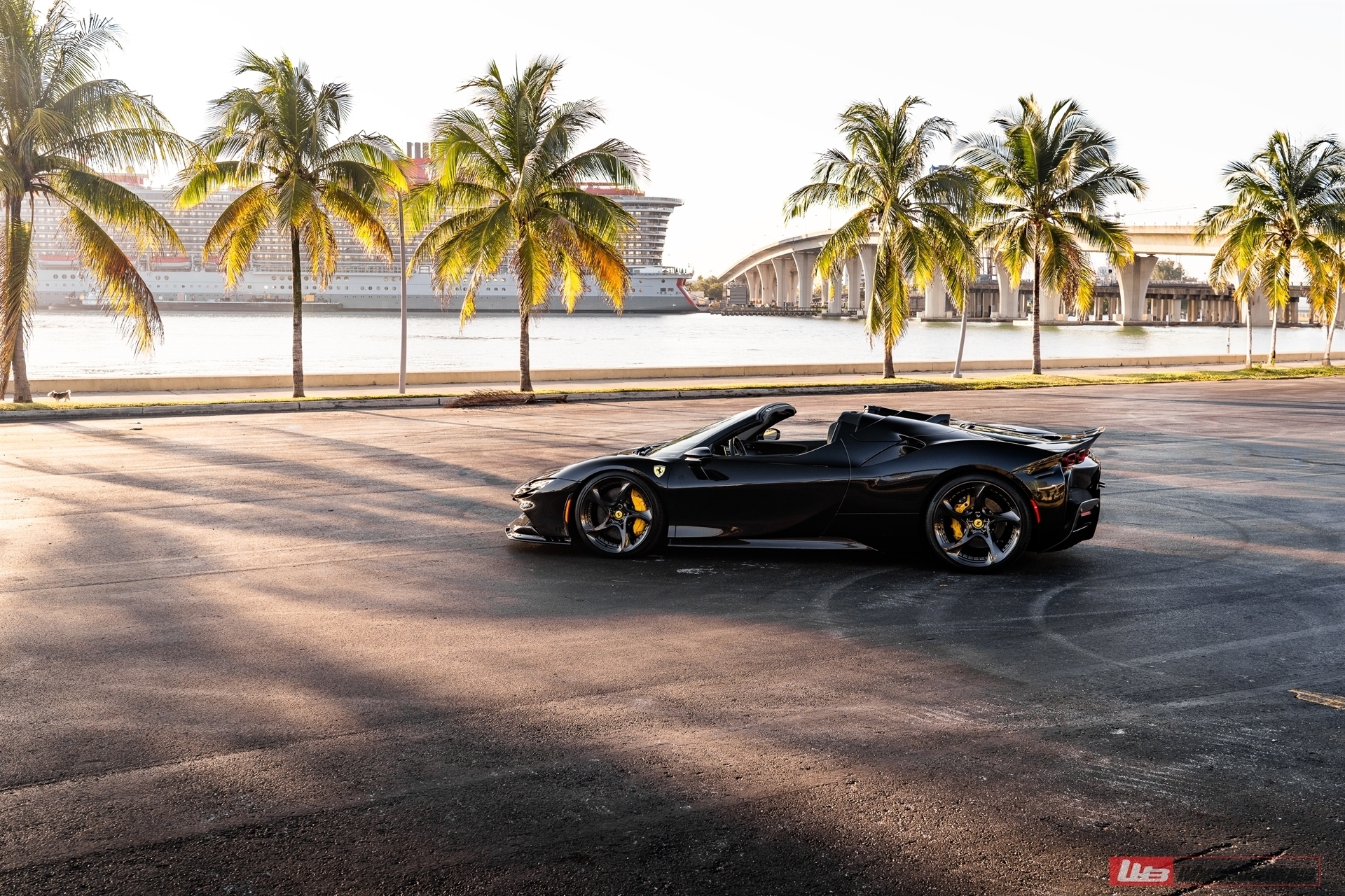 Ferrari SF90 Spider | Nero | on ANRKY XR-205 | Mirror Polished Smoke