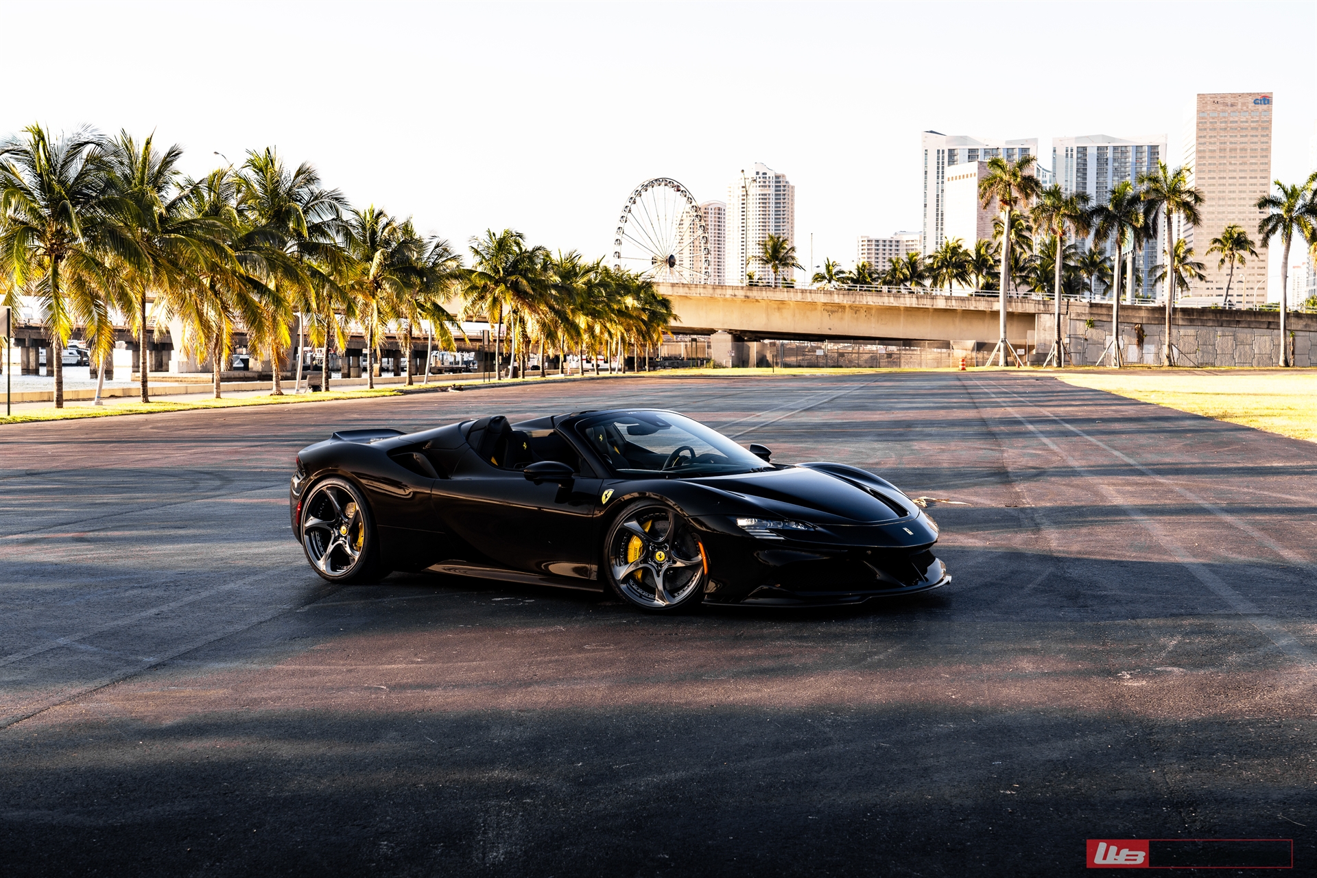 Ferrari SF90 Spider | Nero | on ANRKY XR-205 | Mirror Polished Smoke