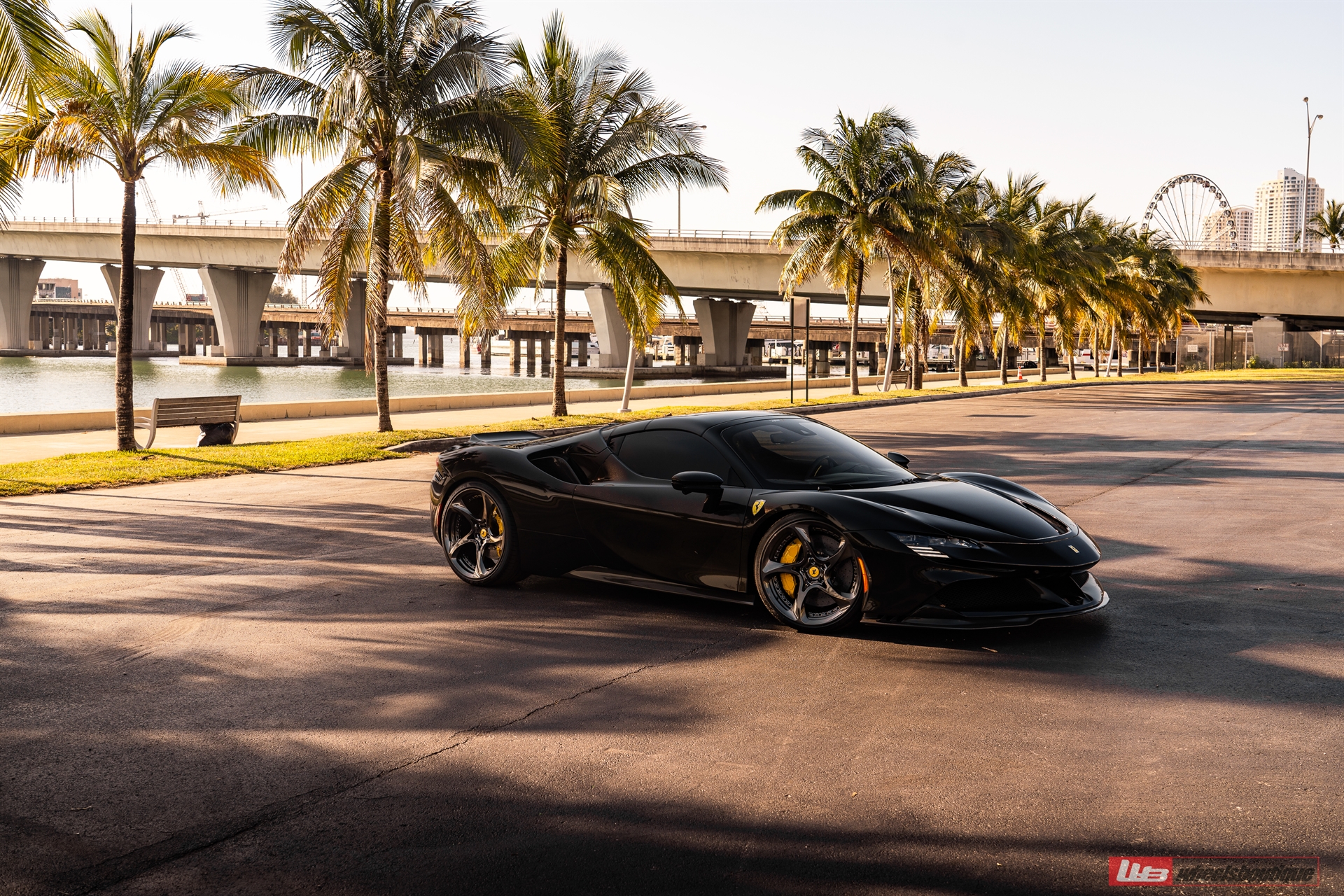 Ferrari SF90 Spider | Nero | on ANRKY XR-205 | Mirror Polished Smoke