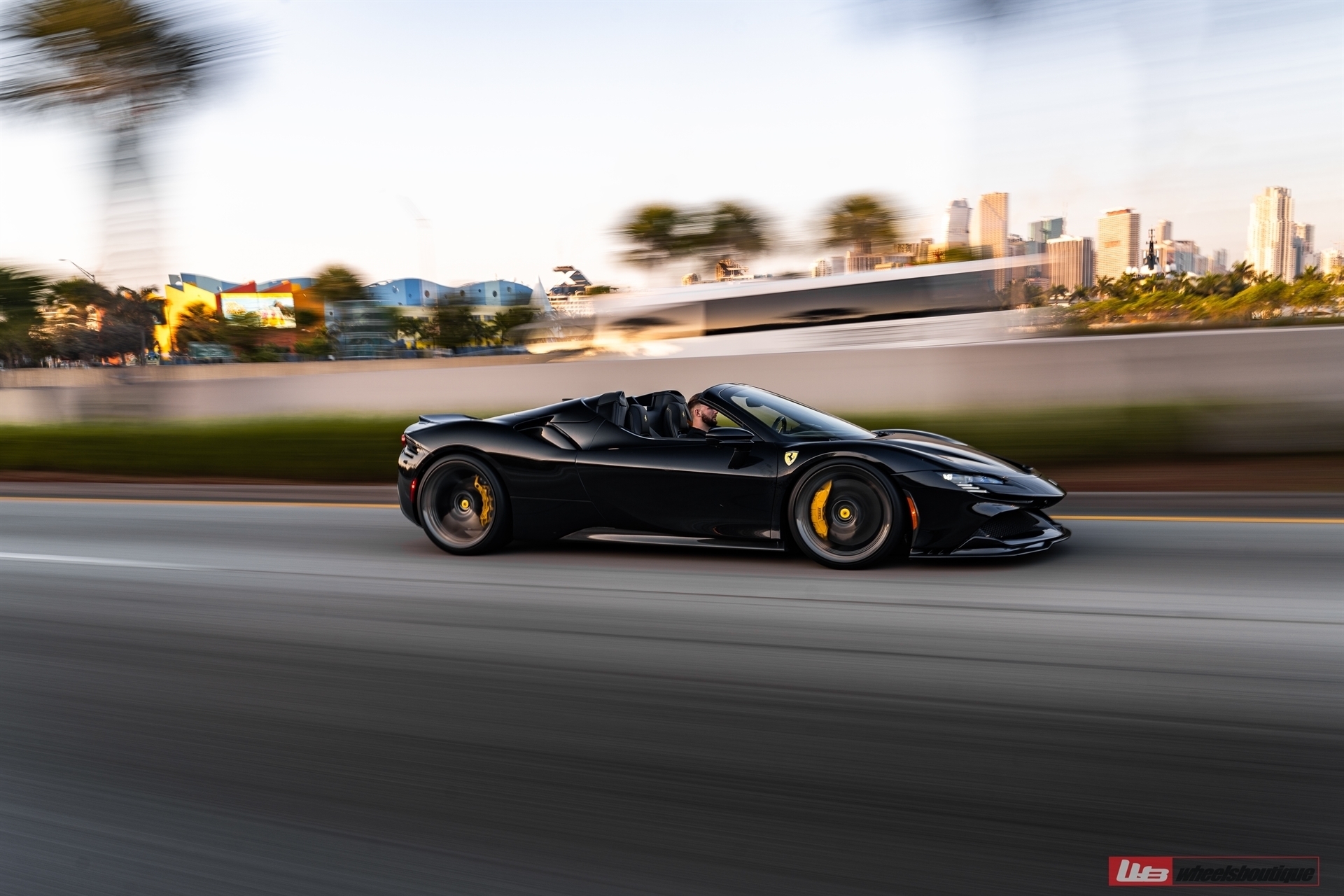 Ferrari SF90 Spider | Nero | on ANRKY XR-205 | Mirror Polished Smoke