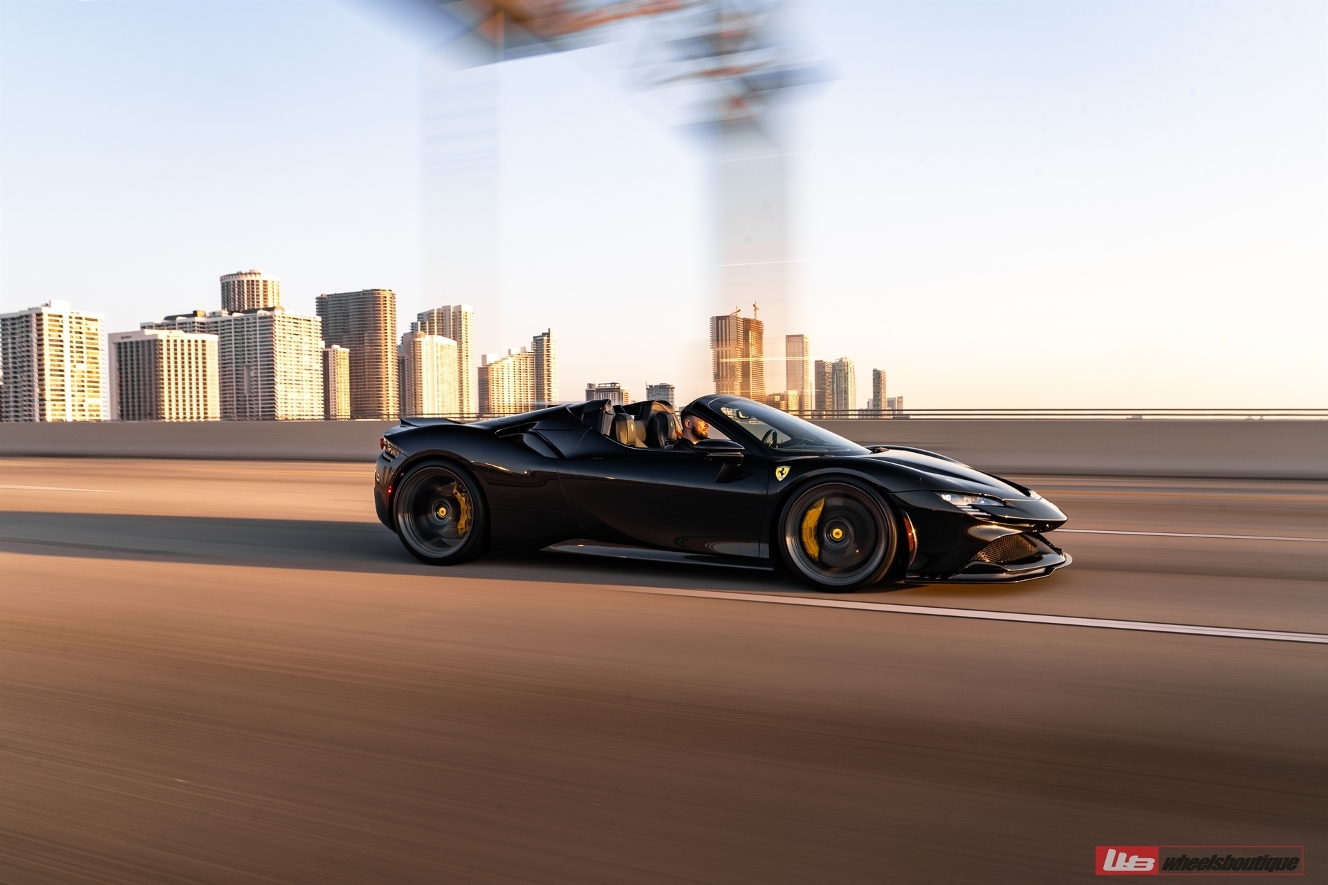 Ferrari SF90 Spider | Nero | on ANRKY XR-205 | Mirror Polished Smoke
