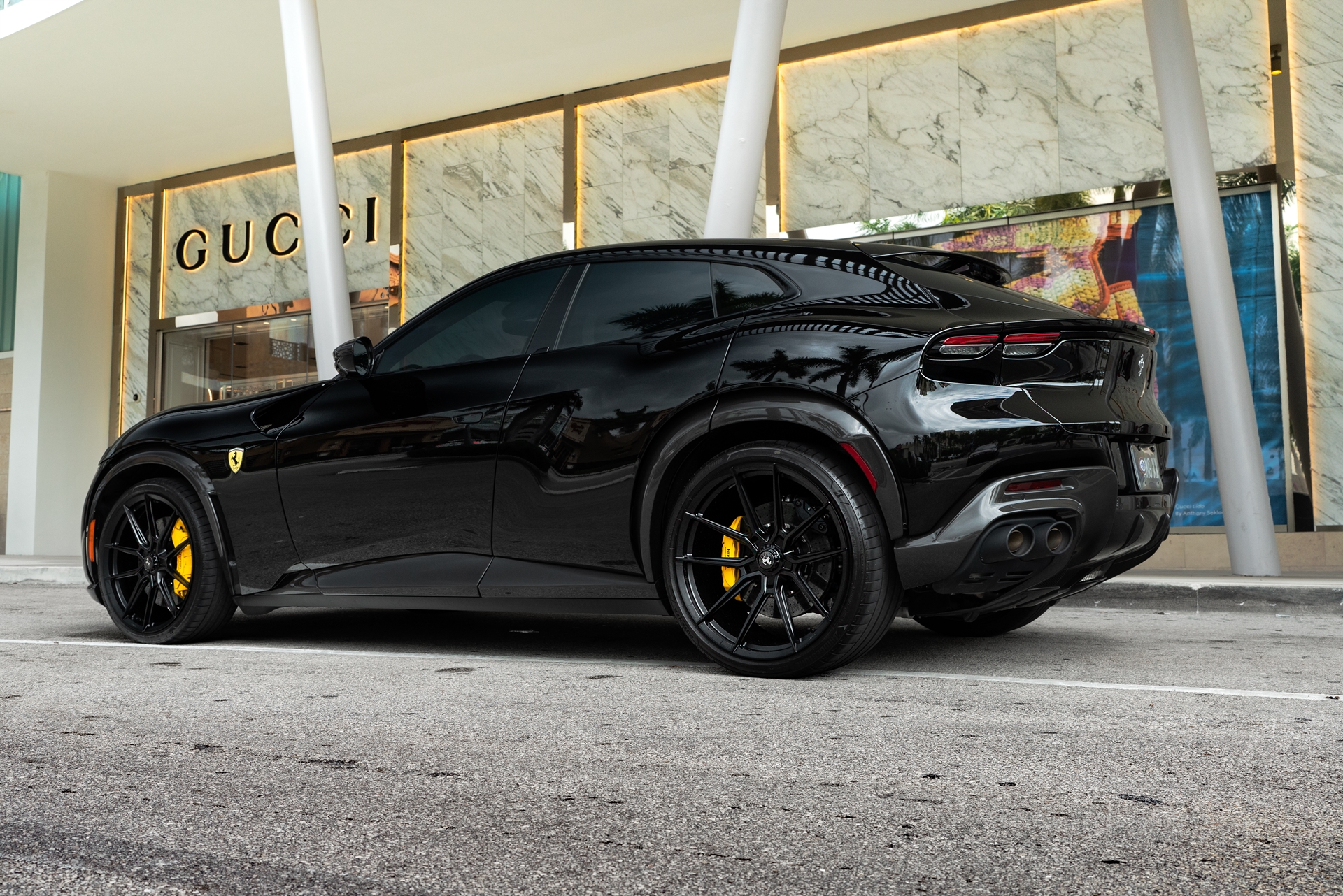 Ferrari Purosangue | Nero | on Novitec NF11 | Satin Black