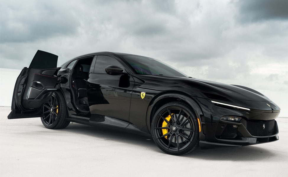 Ferrari Purosangue | Nero | on Novitec NF11 | Satin Black