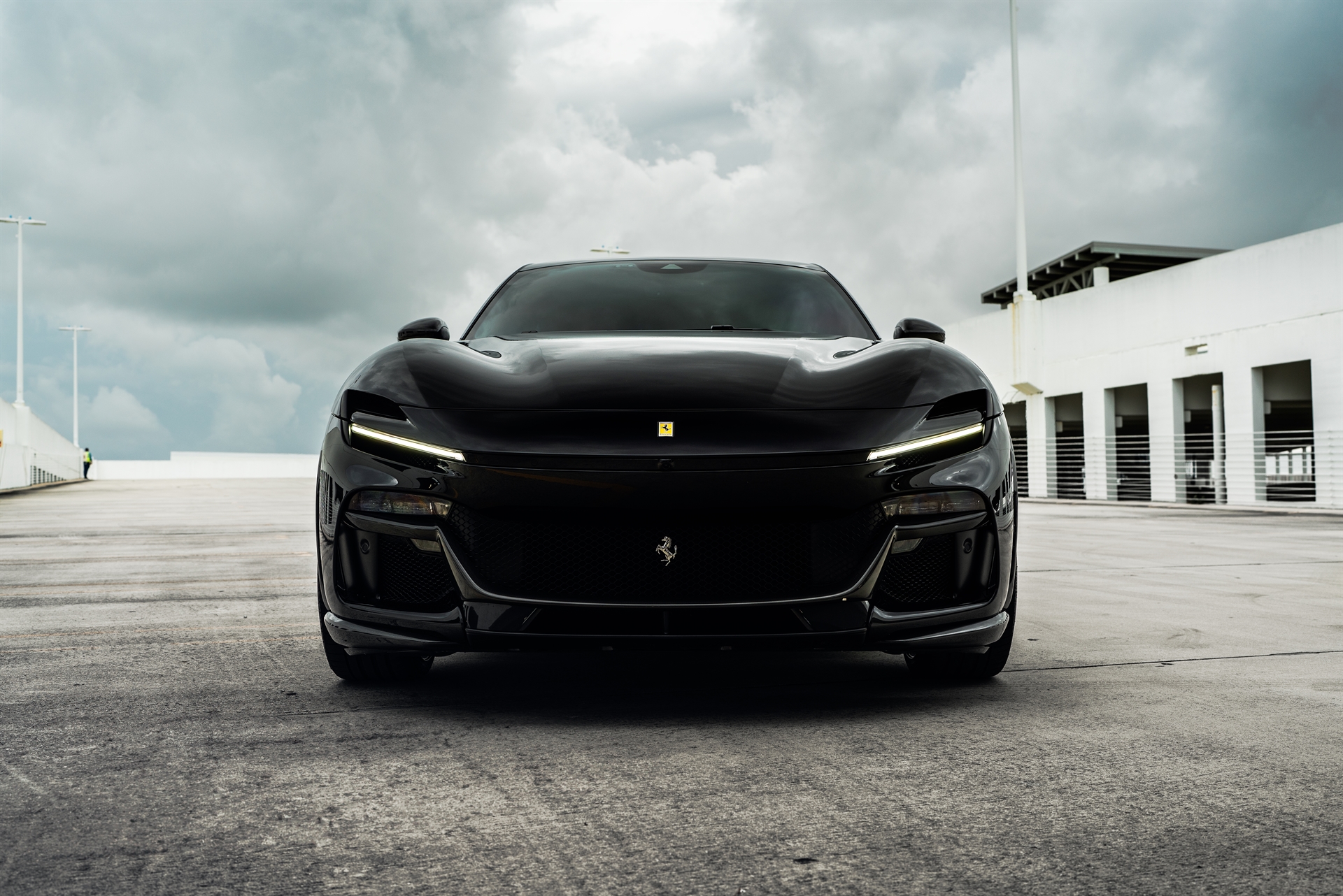 Ferrari Purosangue | Nero | on Novitec NF11 | Satin Black