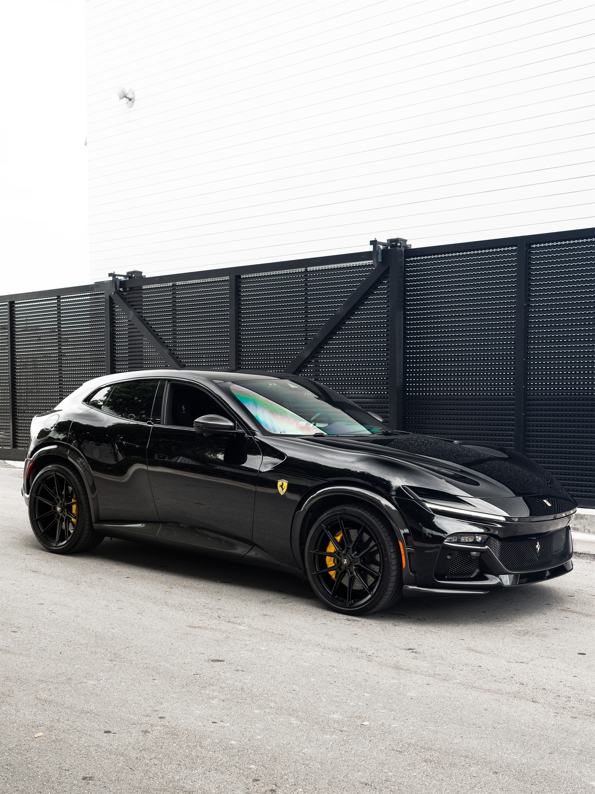Ferrari Purosangue | Nero | on Novitec NF11 | Satin Black