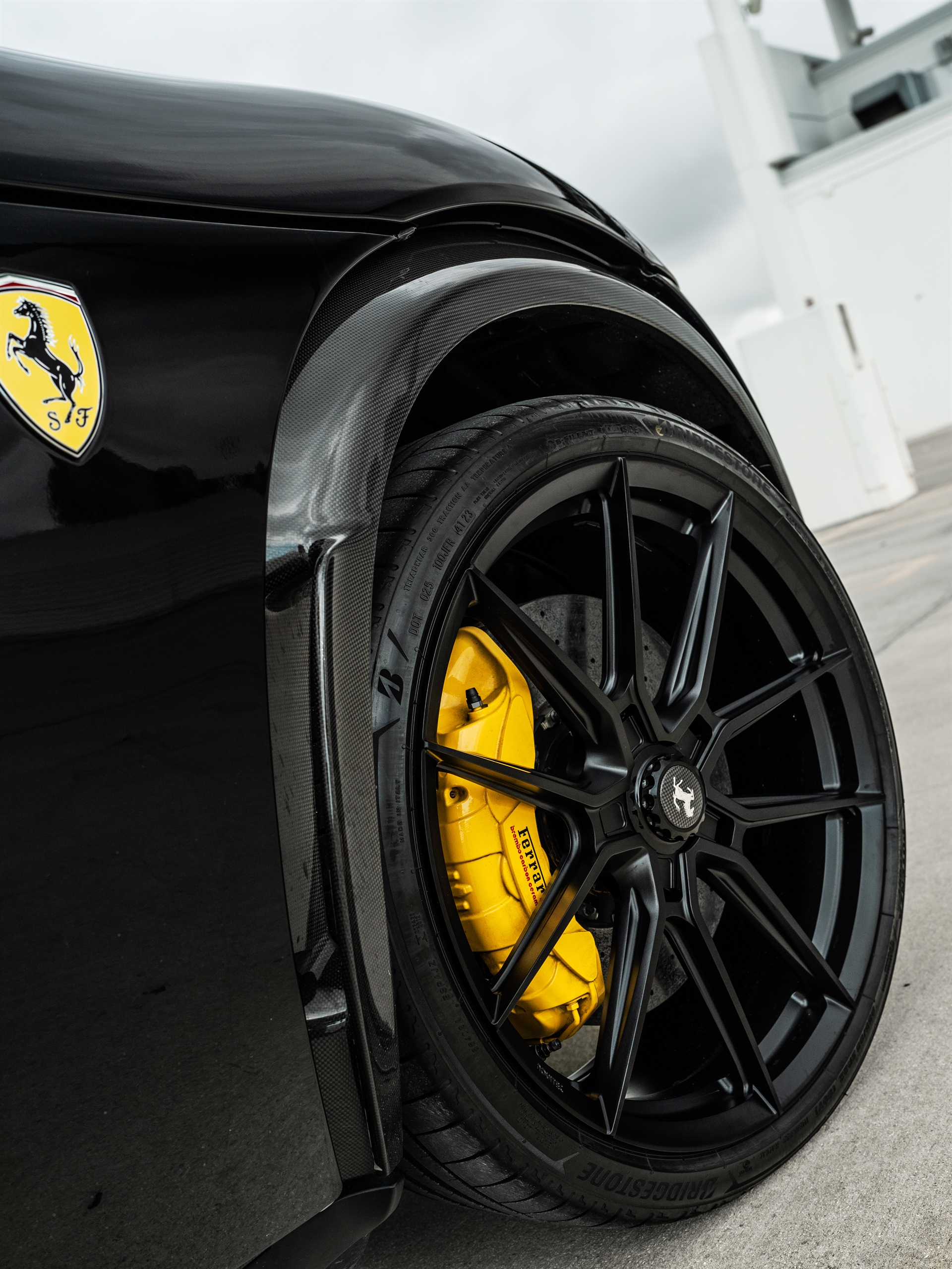 Ferrari Purosangue | Nero | on Novitec NF11 | Satin Black