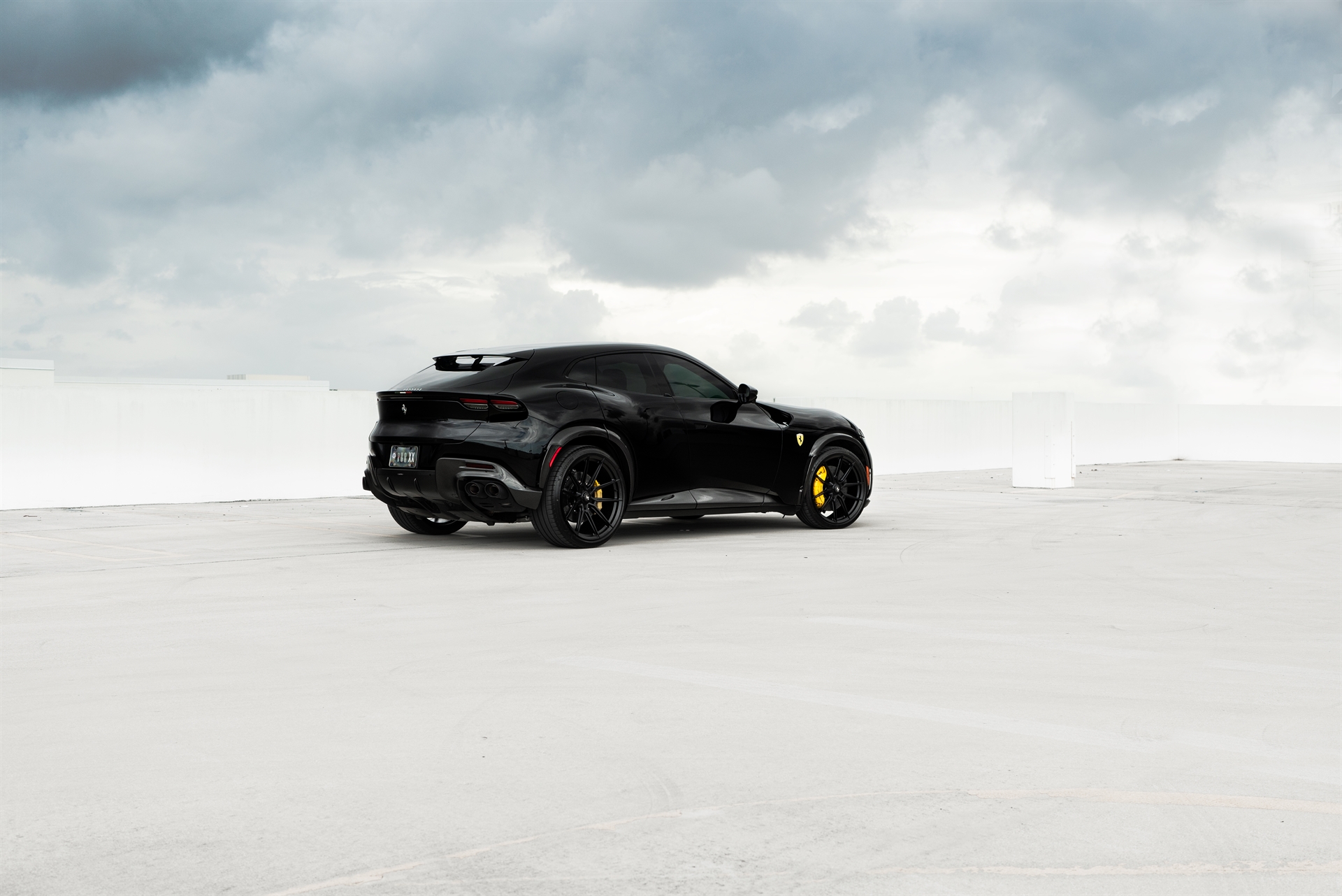 Ferrari Purosangue | Nero | on Novitec NF11 | Satin Black