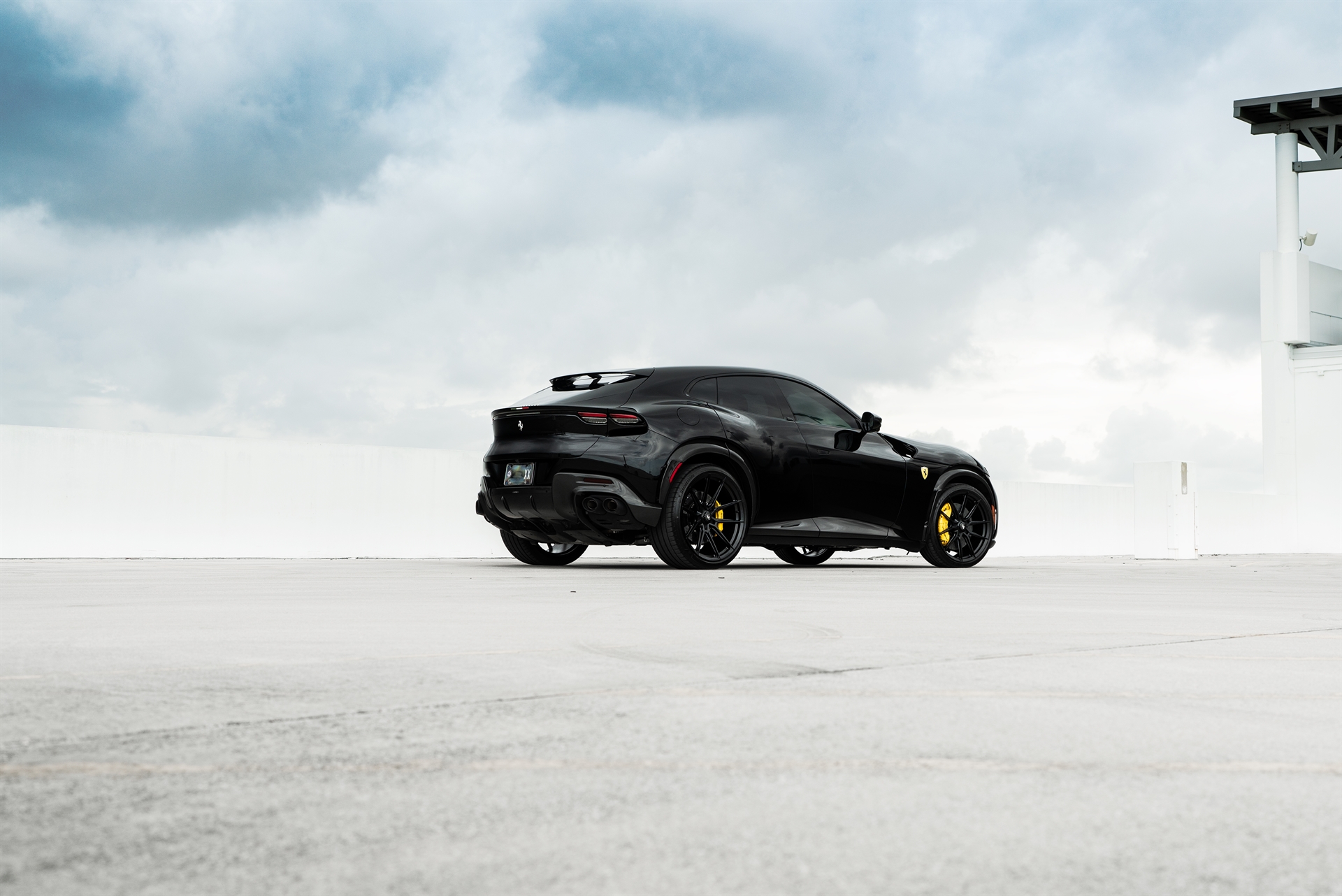 Ferrari Purosangue | Nero | on Novitec NF11 | Satin Black