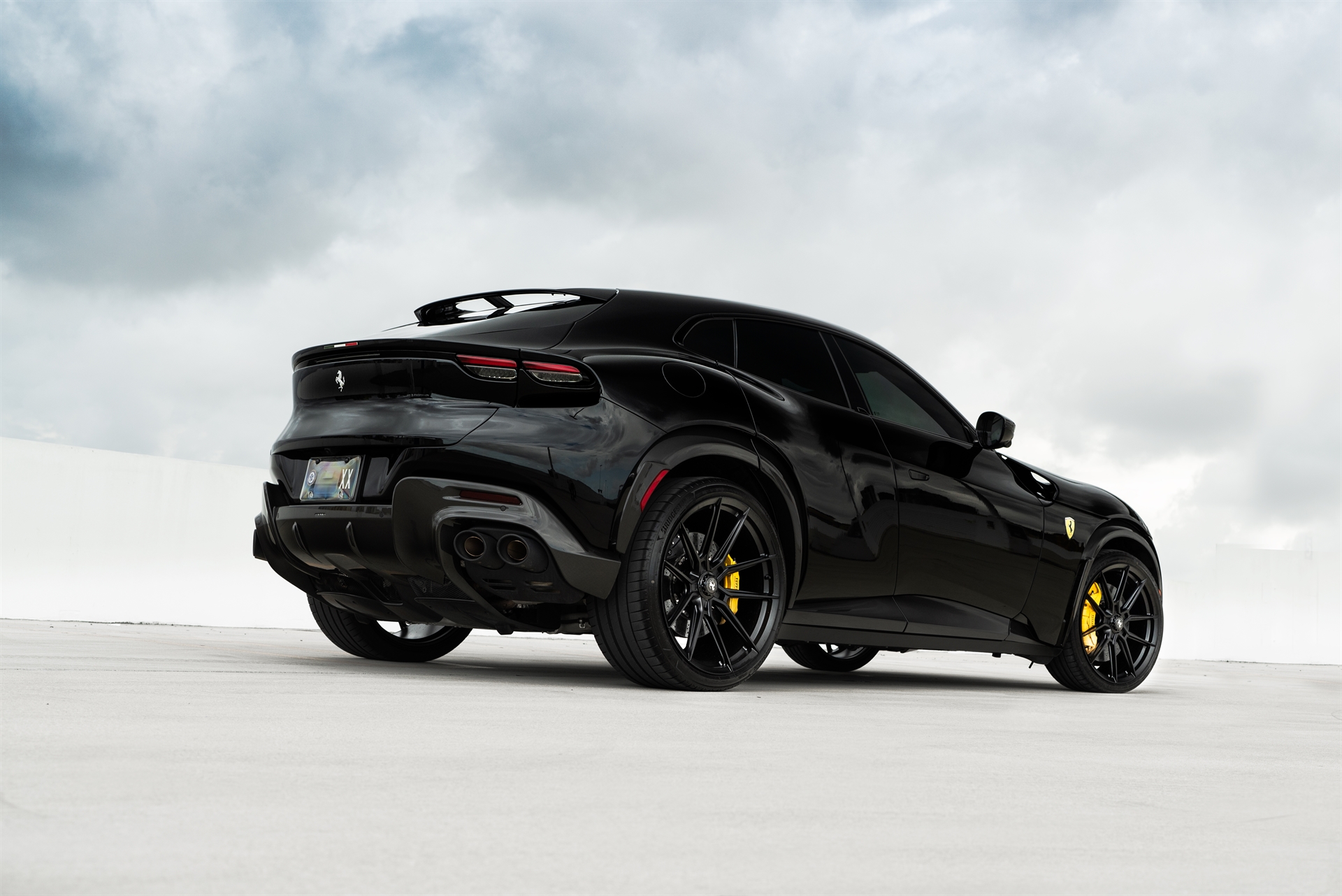 Ferrari Purosangue | Nero | on Novitec NF11 | Satin Black