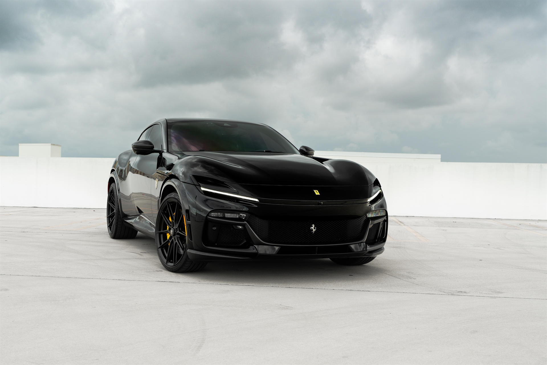 Ferrari Purosangue | Nero | on Novitec NF11 | Satin Black