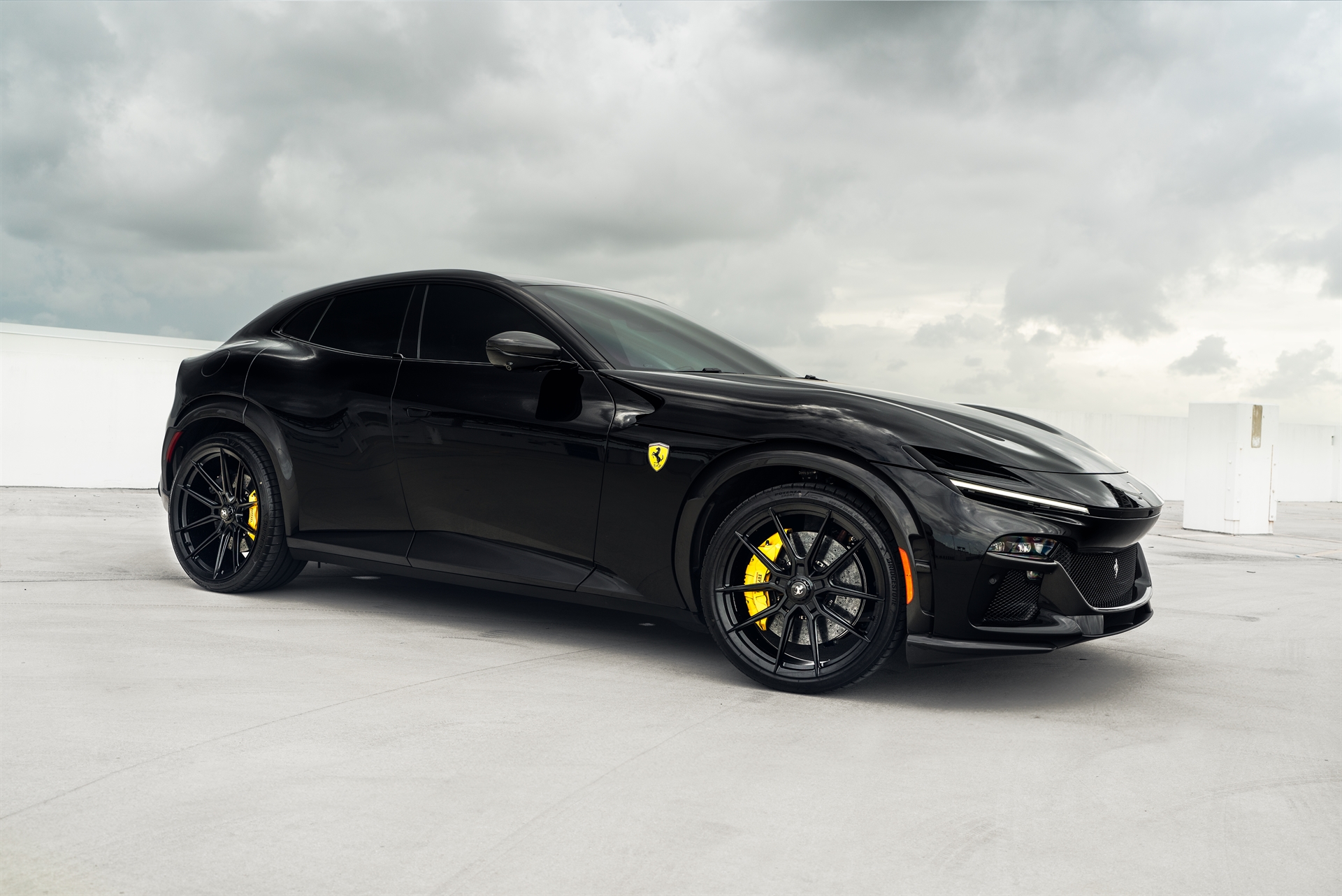 Ferrari Purosangue | Nero | on Novitec NF11 | Satin Black