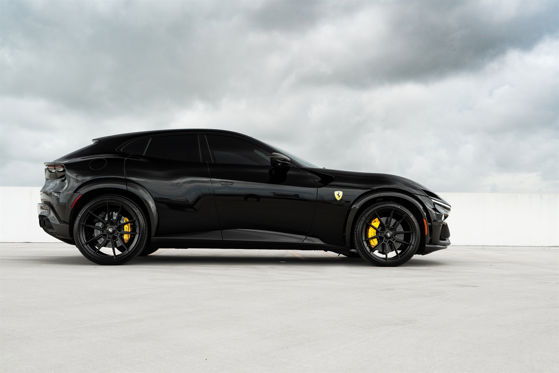 Ferrari Purosangue | Nero | on Novitec NF11 | Satin Black