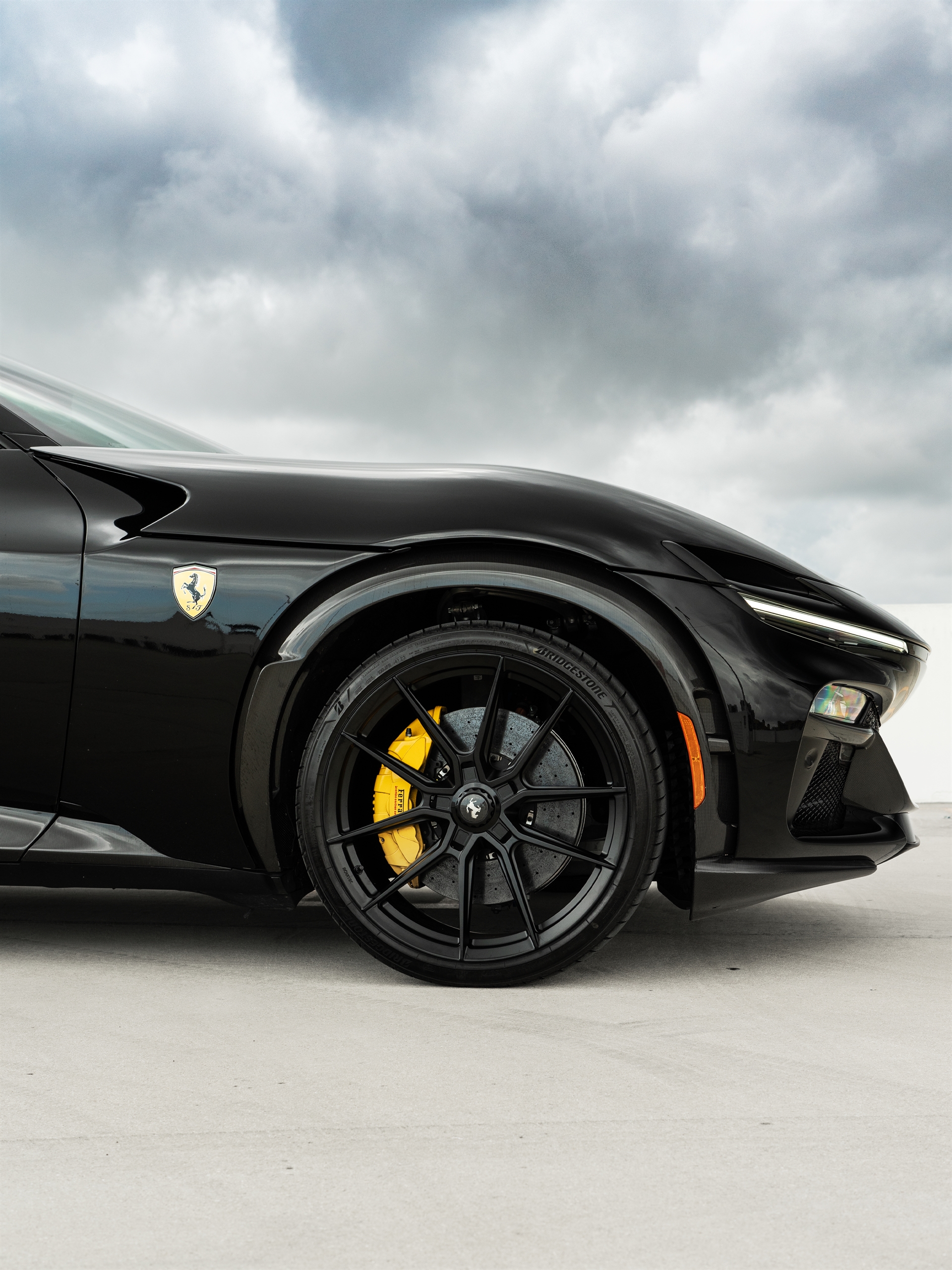 Ferrari Purosangue | Nero | on Novitec NF11 | Satin Black