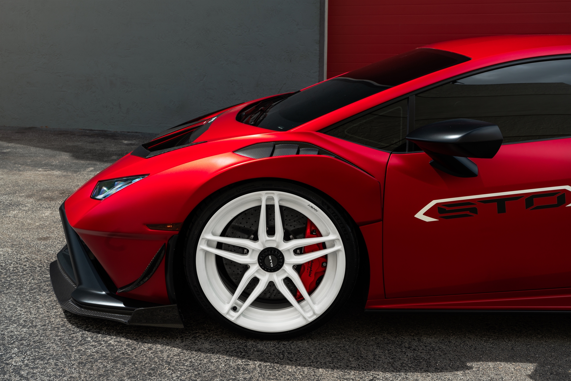 Lamborghini Huracan STO | | on ANRKY AN27 | Gloss White