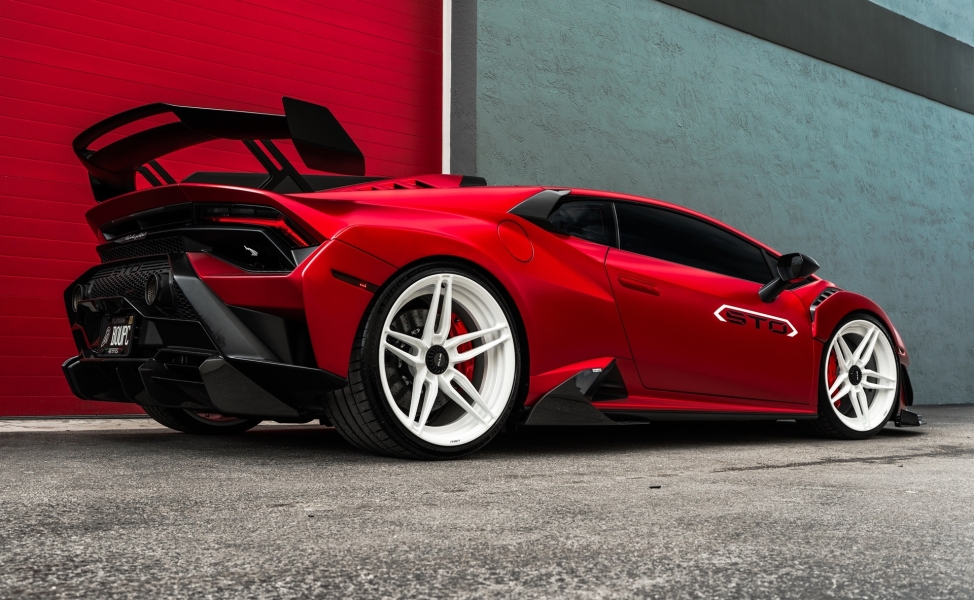 Lamborghini Huracan STO | | on ANRKY AN27 | Gloss White