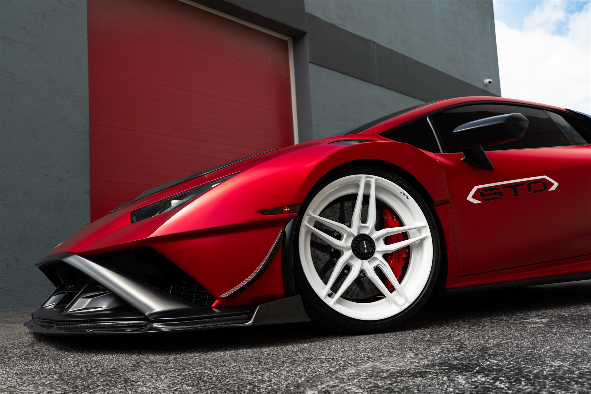 Lamborghini Huracan STO | | on ANRKY AN27 | Gloss White