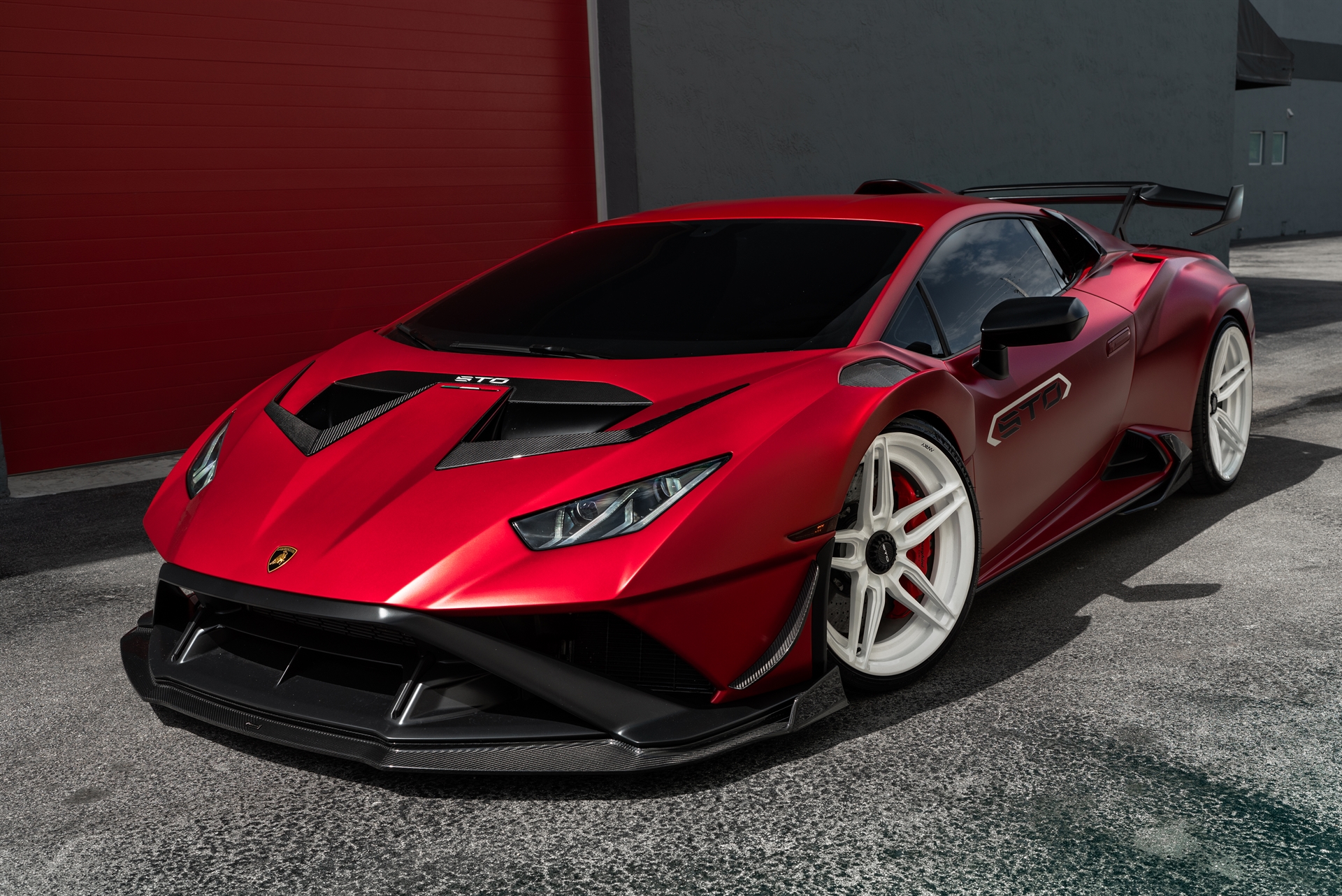 Lamborghini Huracan STO | | on ANRKY AN27 | Gloss White