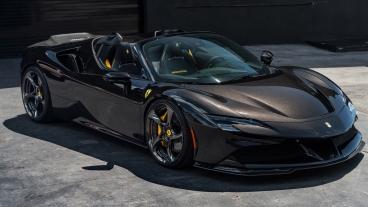 Ferrari SF90 Spider | Nero | on ANRKY XR-205 | Mirror Polished Smoke