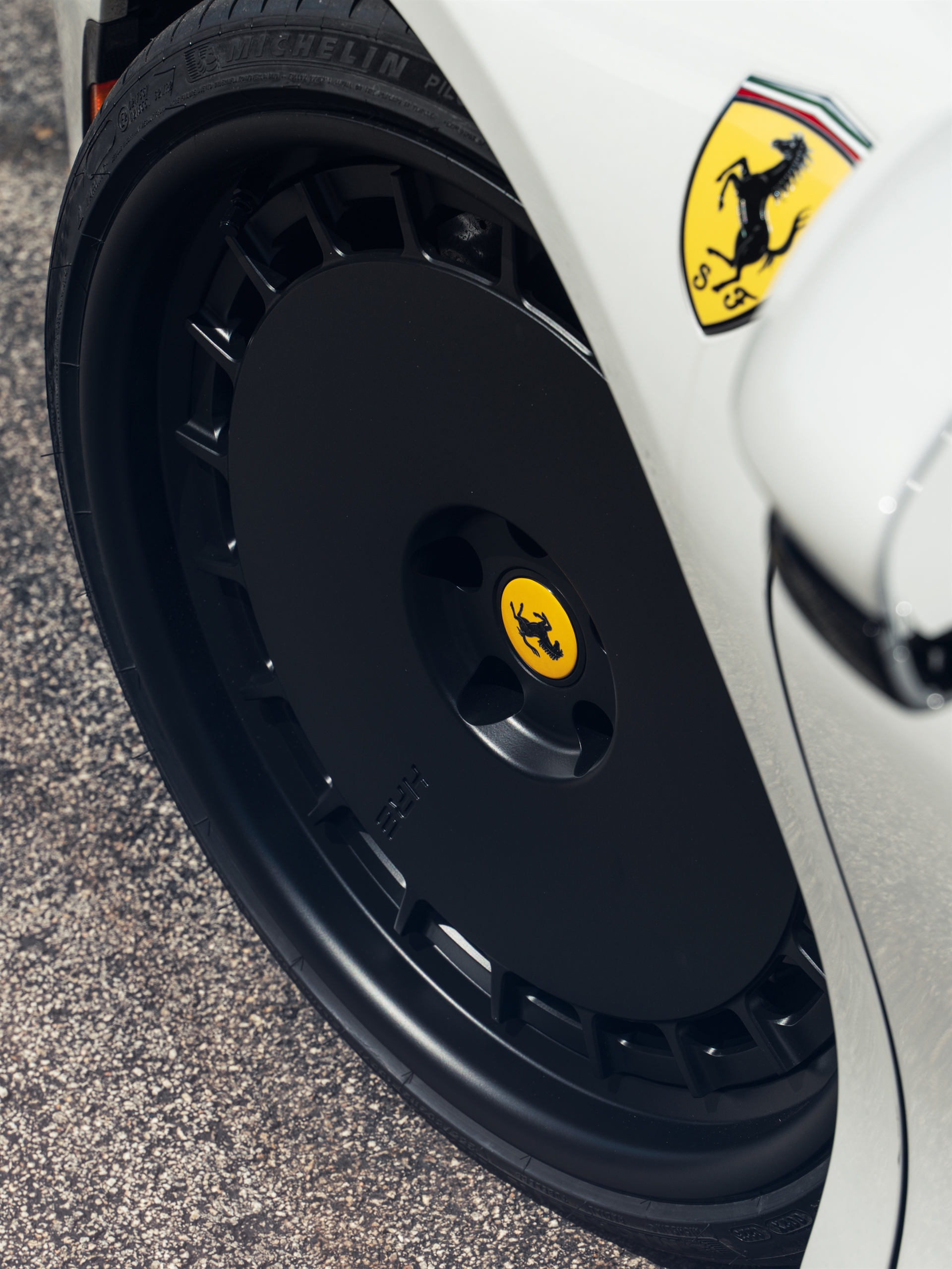 Ferrari SF90 | Bianco Avus | on HRE 935 and HRE 501 | Satin Black