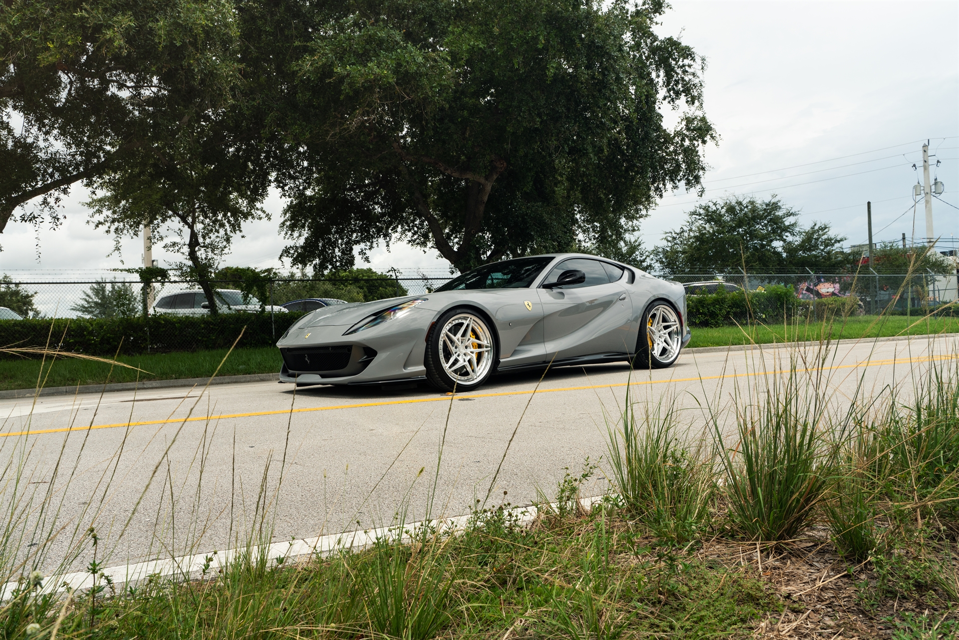 Ferrari 812 | Grigio Squallo | on ANRKY S3-X3 | Brushed Clear