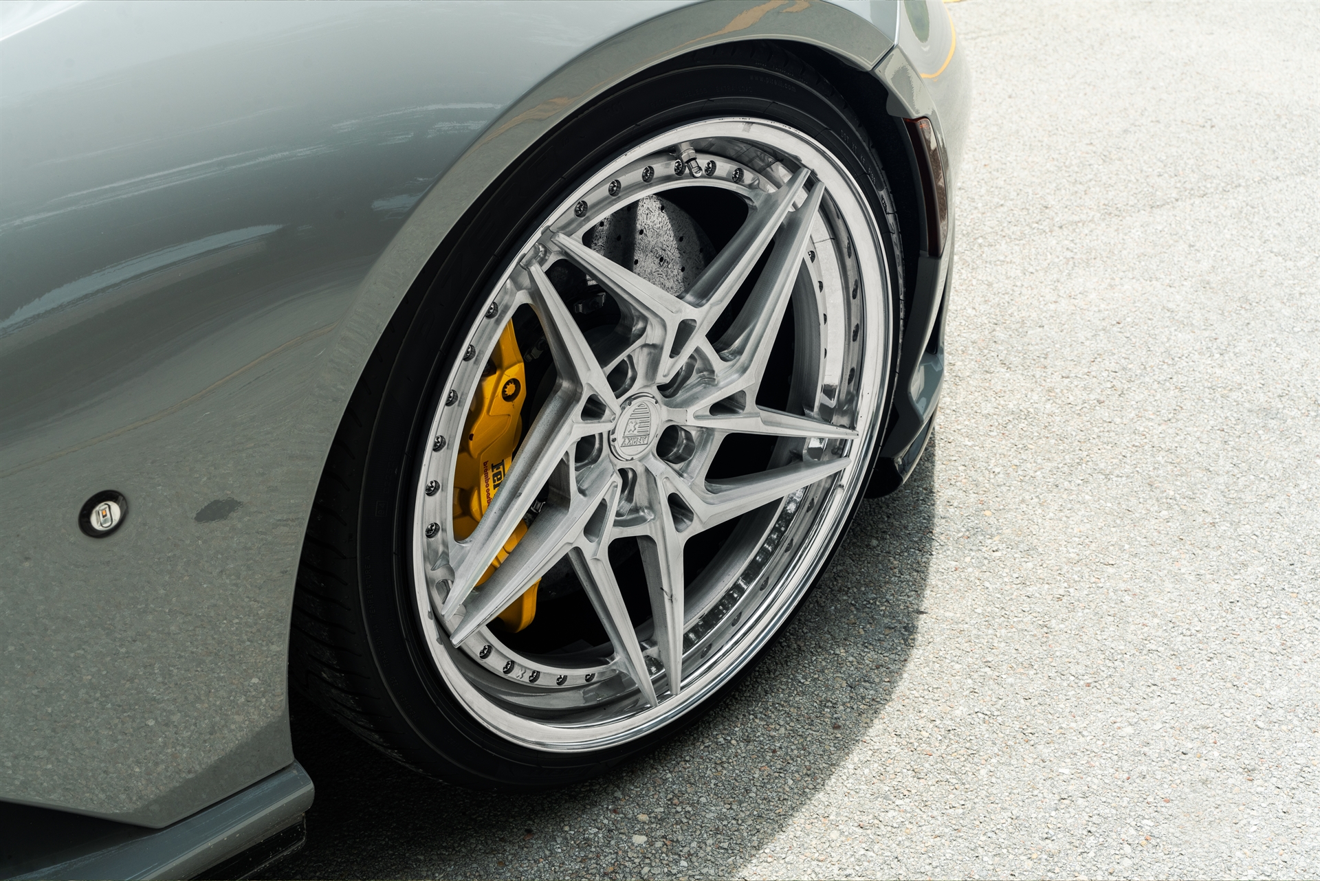 Ferrari 812 | Grigio Squallo | on ANRKY S3-X3 | Brushed Clear