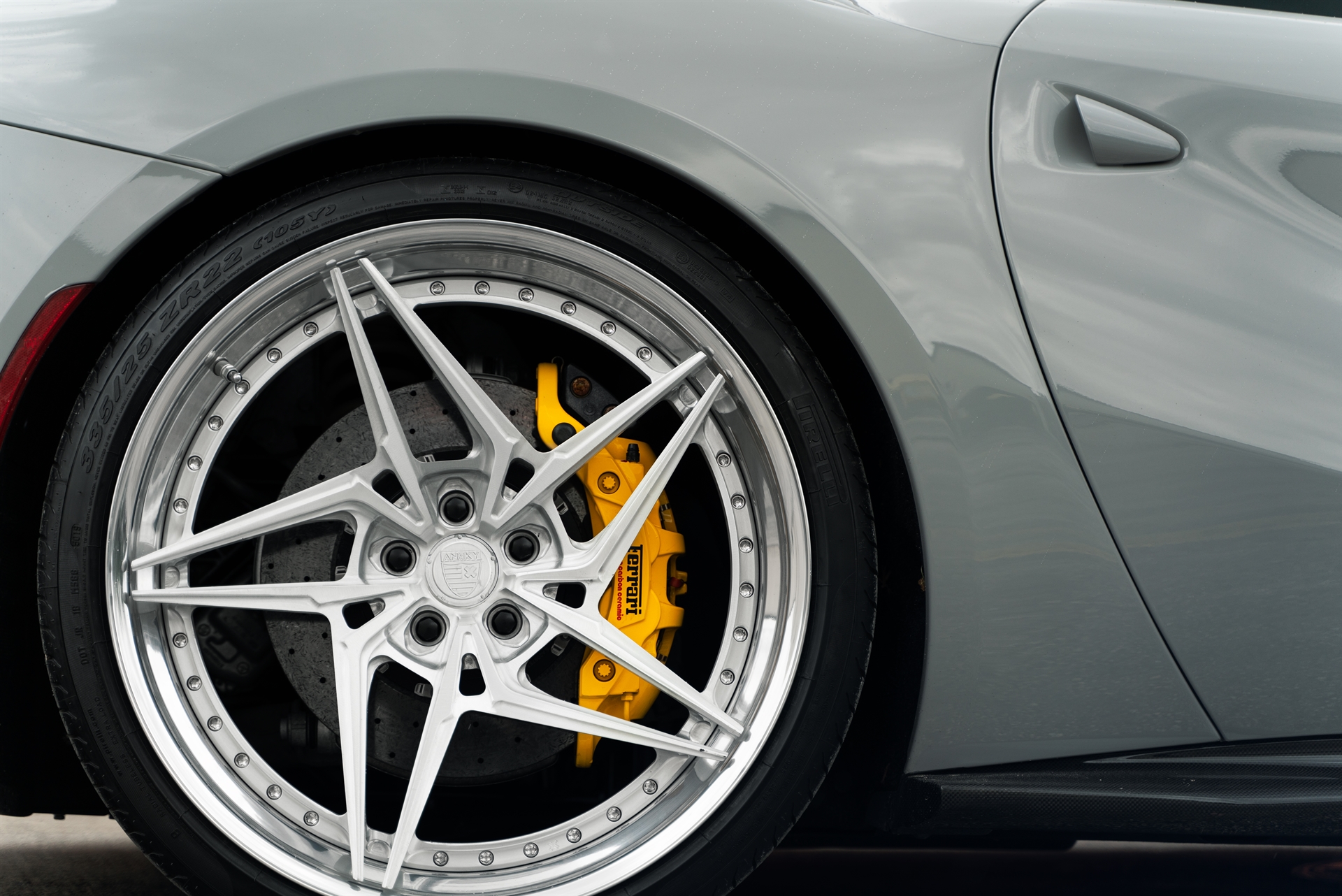 Ferrari 812 | Grigio Squallo | on ANRKY S3-X3 | Brushed Clear