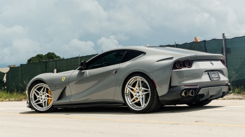 Ferrari 812 | Grigio Squallo | on ANRKY S3-X3 | Brushed Clear