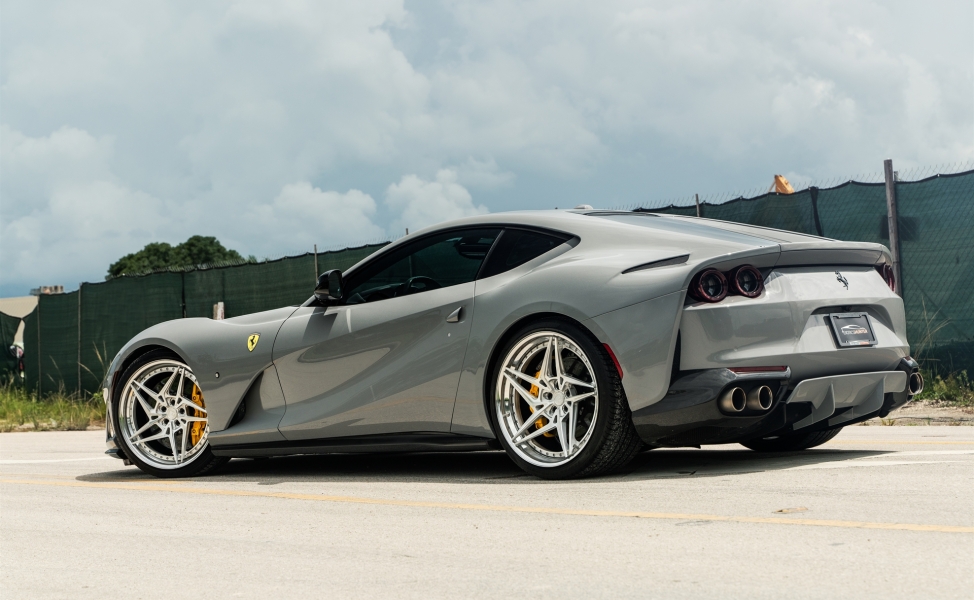 Ferrari 812 | Grigio Squallo | on ANRKY S3-X3 | Brushed Clear
