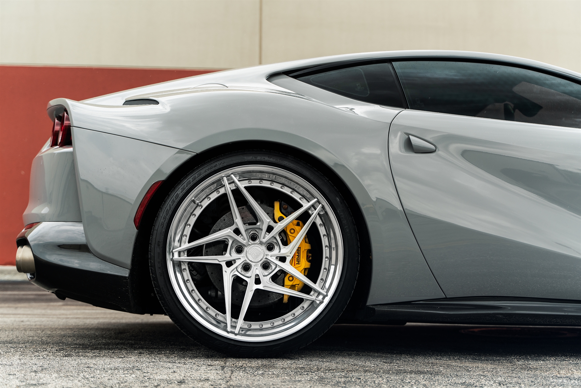 Ferrari 812 | Grigio Squallo | on ANRKY S3-X3 | Brushed Clear