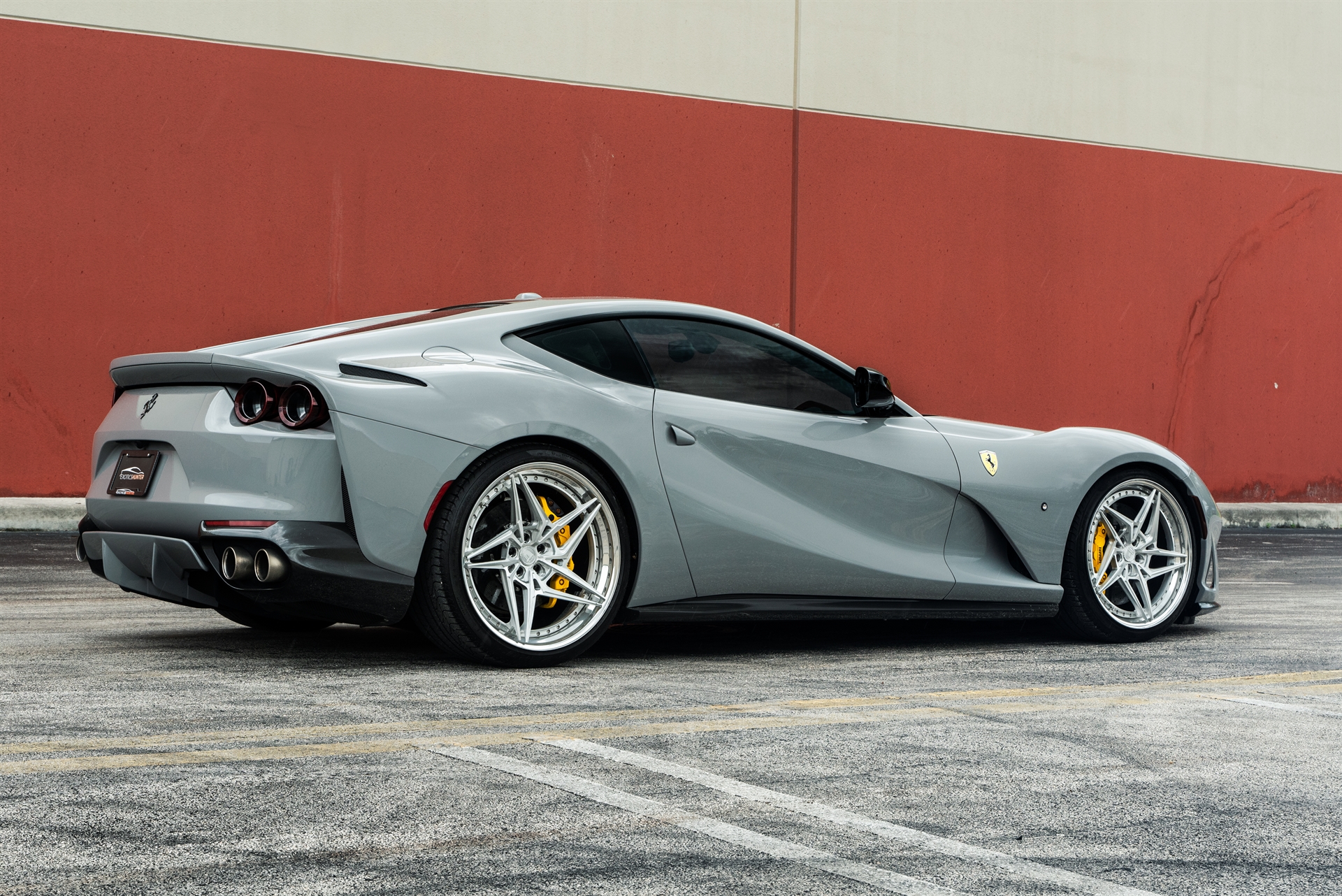Ferrari 812 | Grigio Squallo | on ANRKY S3-X3 | Brushed Clear