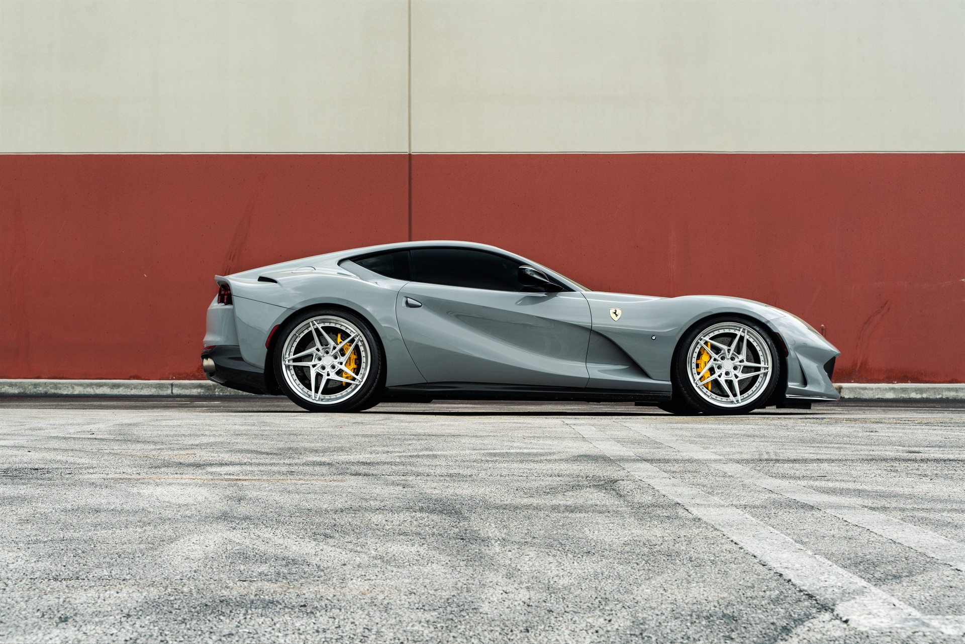Ferrari 812 | Grigio Squallo | on ANRKY S3-X3 | Brushed Clear
