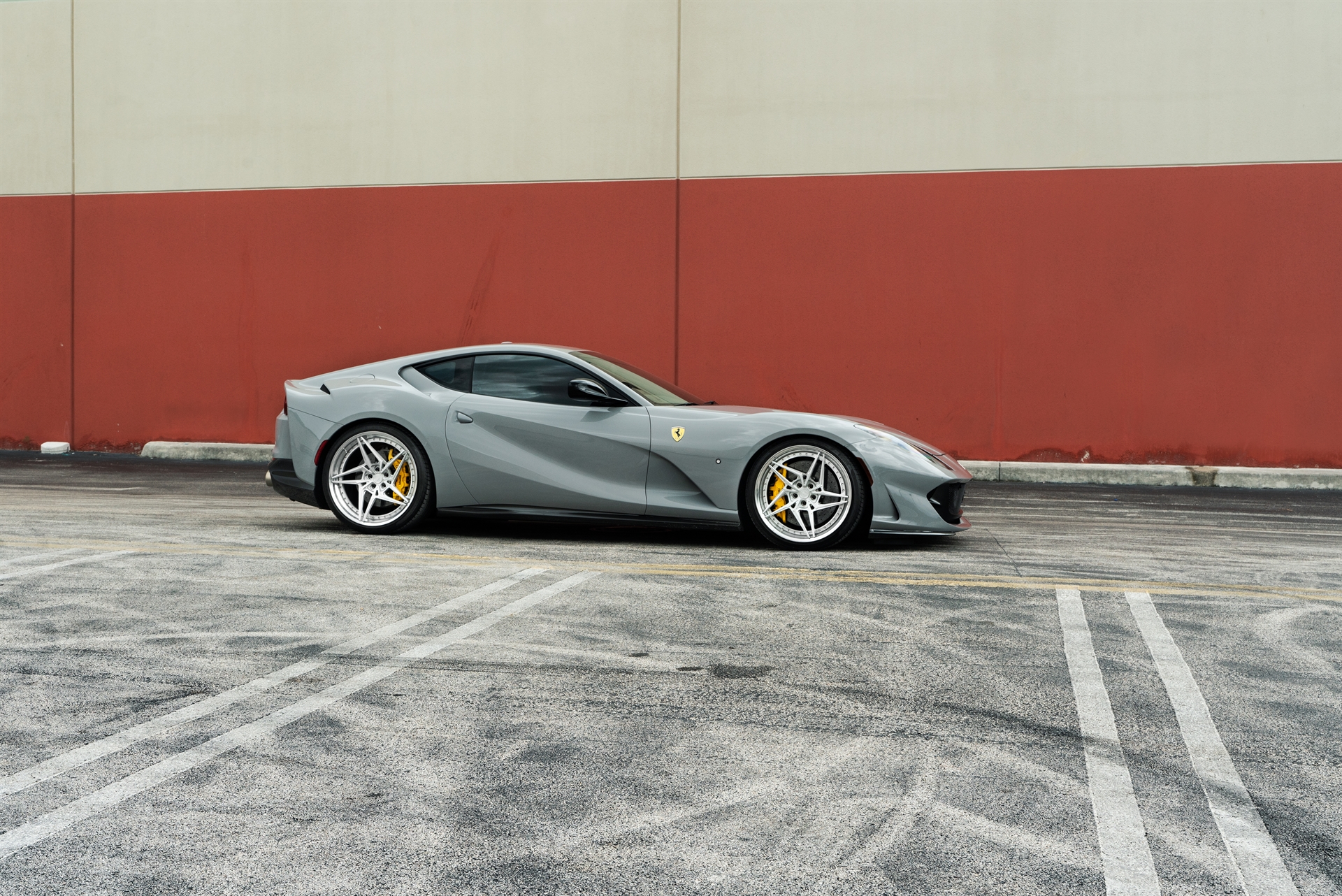 Ferrari 812 | Grigio Squallo | on ANRKY S3-X3 | Brushed Clear